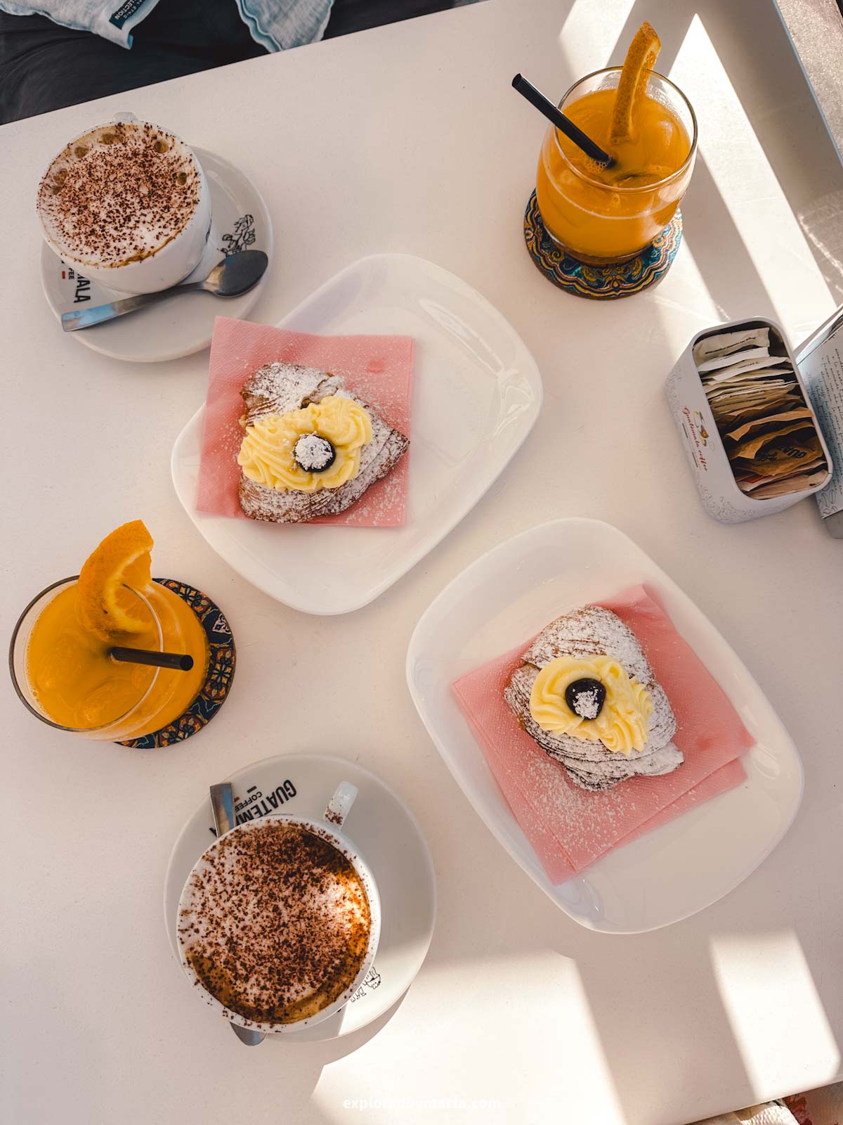 Bar Santa Rosa in Conca dei Marini serves some of the best sfogliatella pastries you will find on the Amalfi Coast, steps away from its birthplace