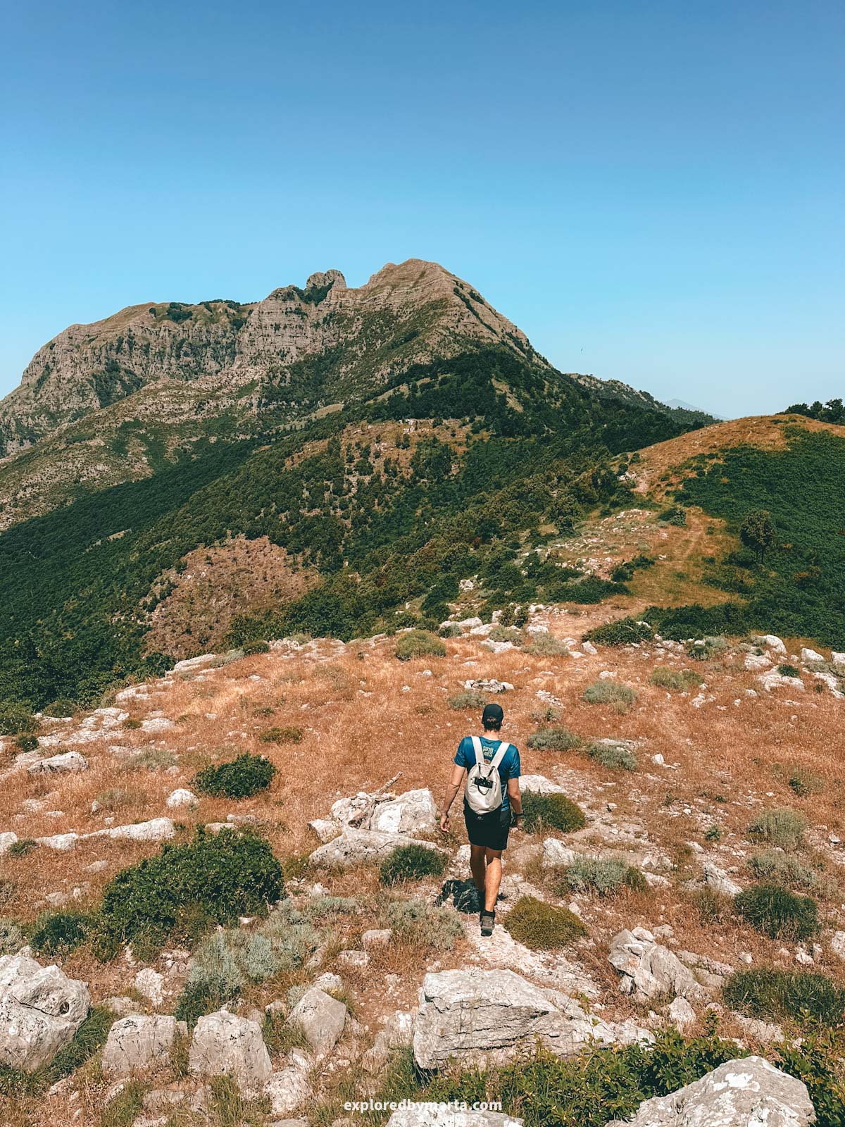 Circuit of Tre Calli is one of the most scenic hikes on the Amalfi Coast, Italy