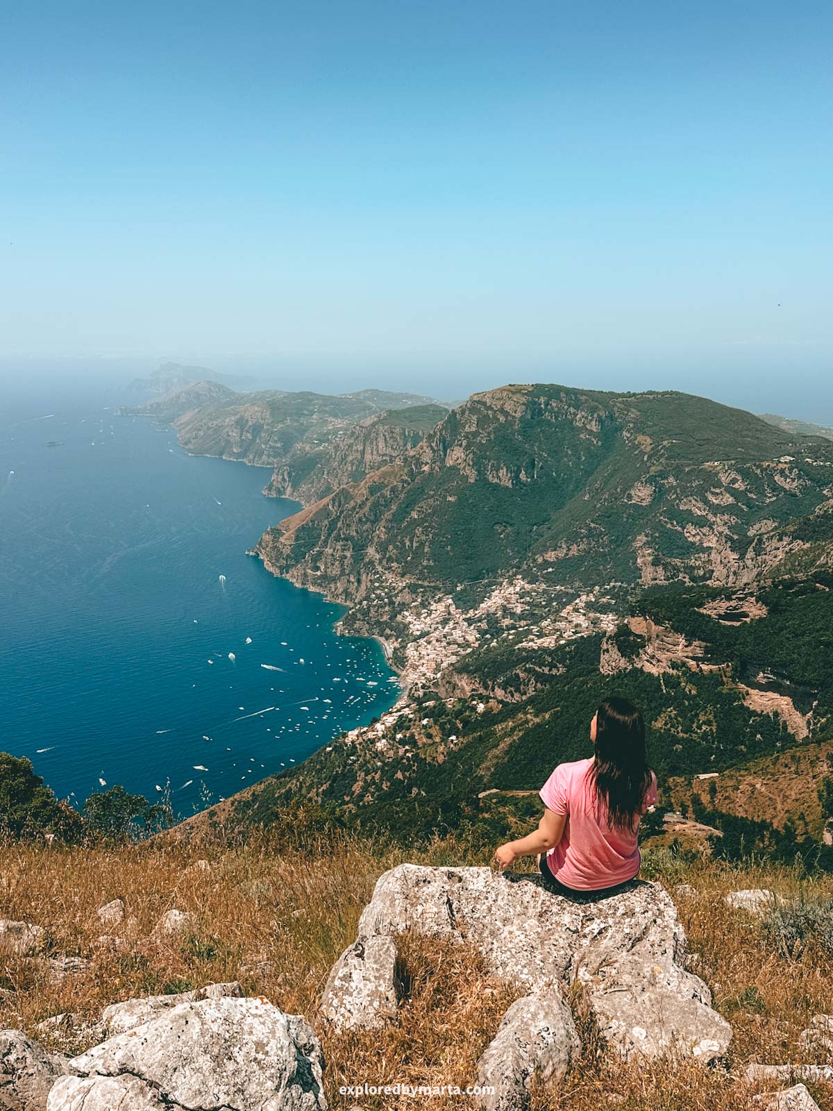 Circuit of Tre Calli is one of the most scenic hikes on the Amalfi Coast, Italy