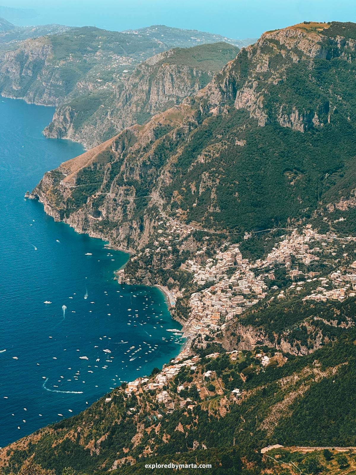 Circuit of Tre Calli is one of the most scenic hikes on the Amalfi Coast, Italy