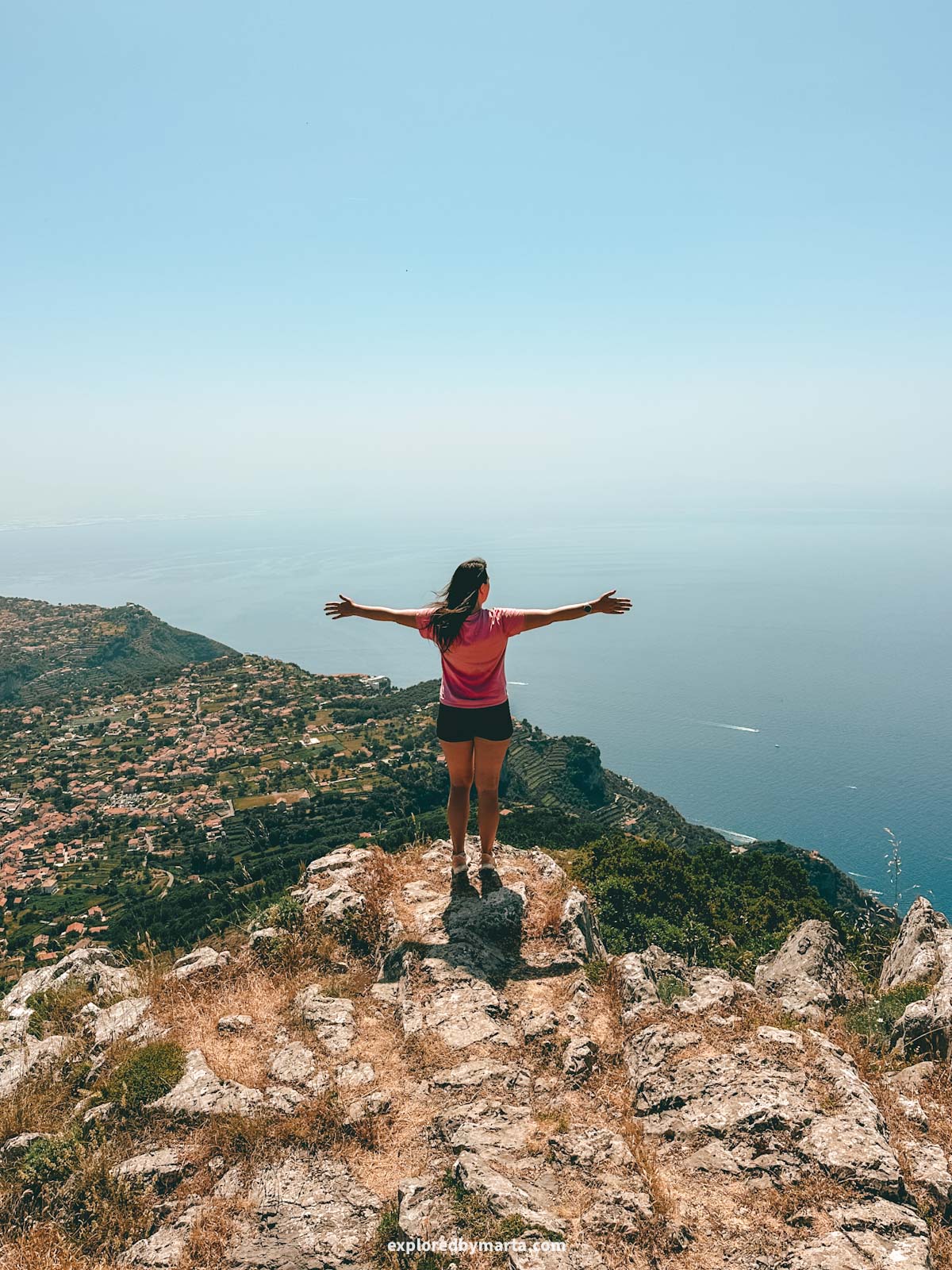 Circuit of Tre Calli is one of the most scenic hikes on the Amalfi Coast, Italy