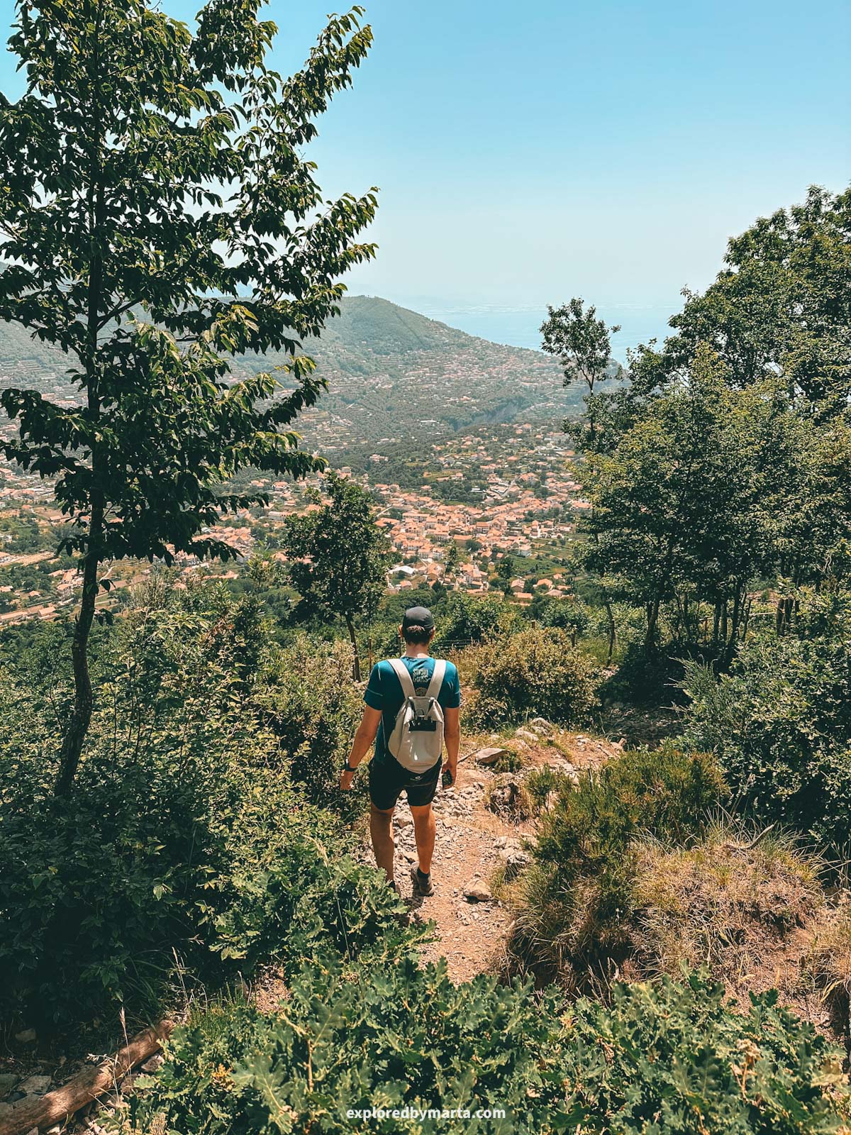 Circuit of Tre Calli is one of the most scenic hikes on the Amalfi Coast, Italy