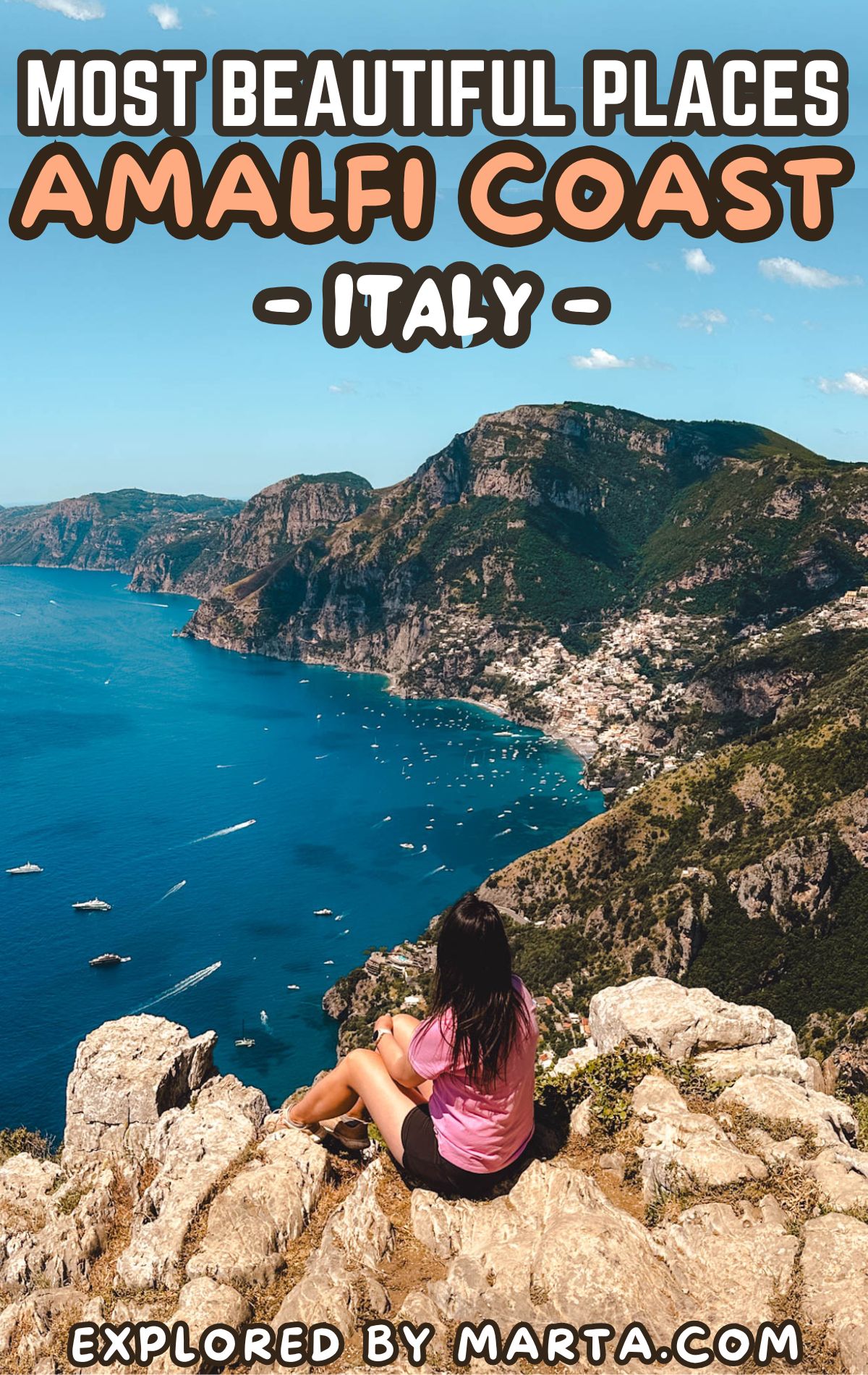 Most beautiful places on the Amalfi Coast in Italy
