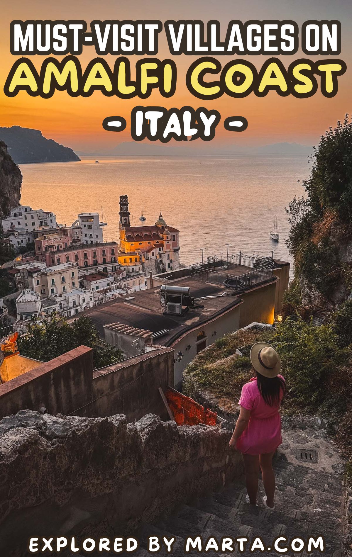 Must-visit villages on the Amalfi Coast, Italy