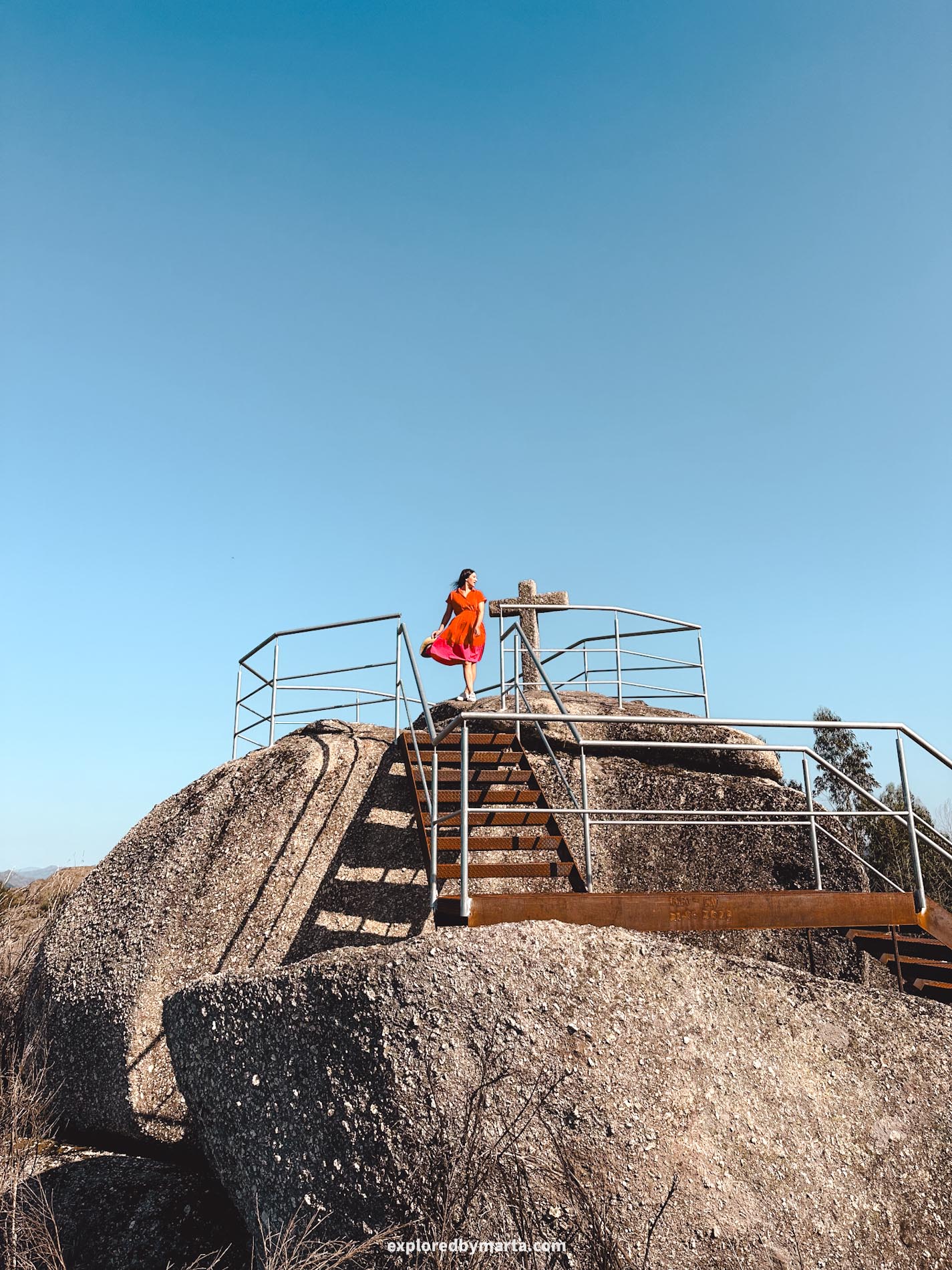 Portugal-viewpoint at the Chapel of Our Lady of Lapa in the Soutelo municipality in Northern Portugal