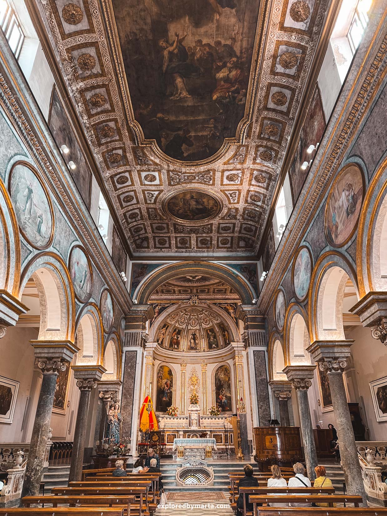 Sorrento, Italy-Basilica of Sant'Antonino in Sorrento