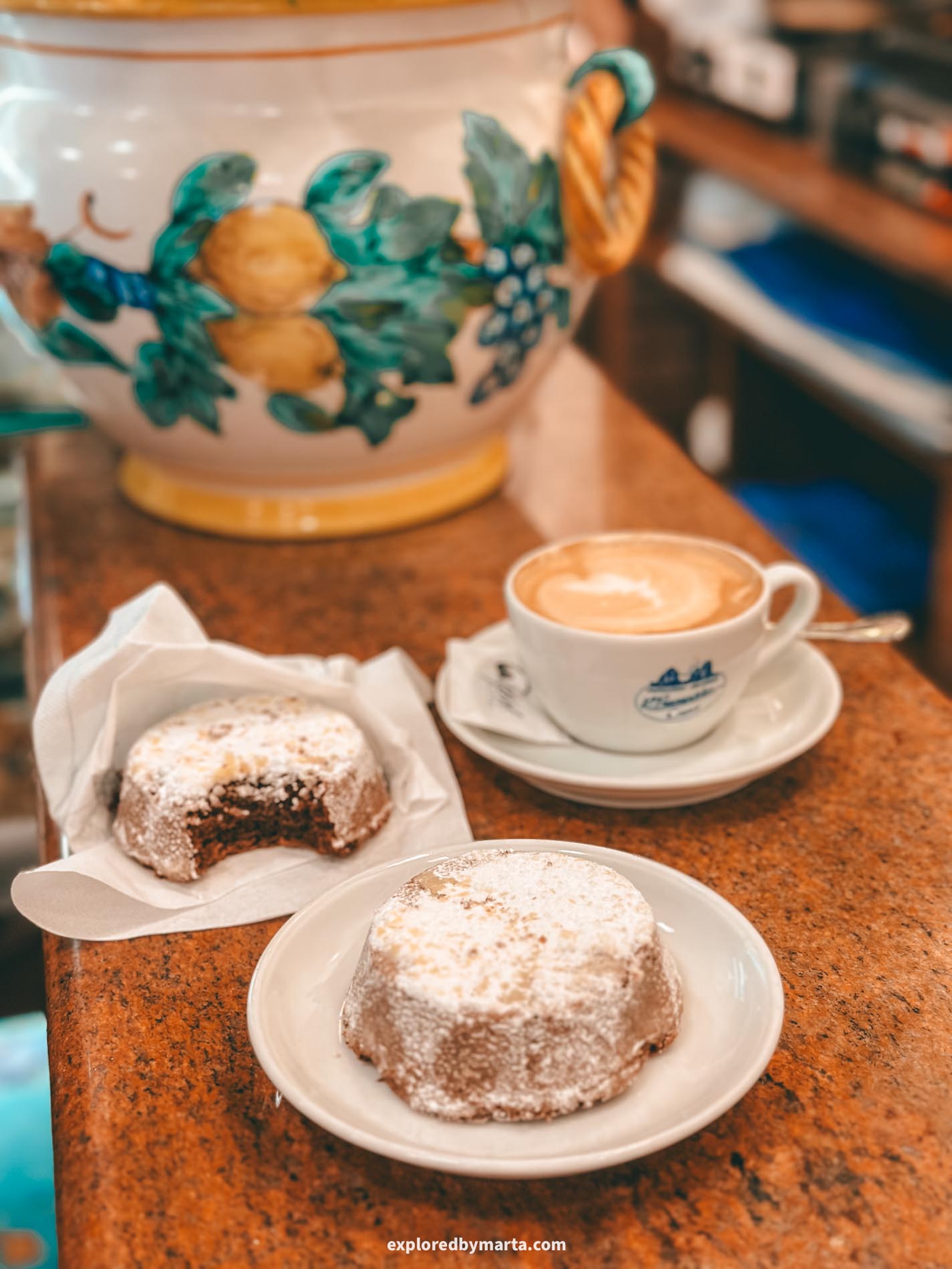 Torta Caprese, or Capri Cake is a pastry from Capri Island