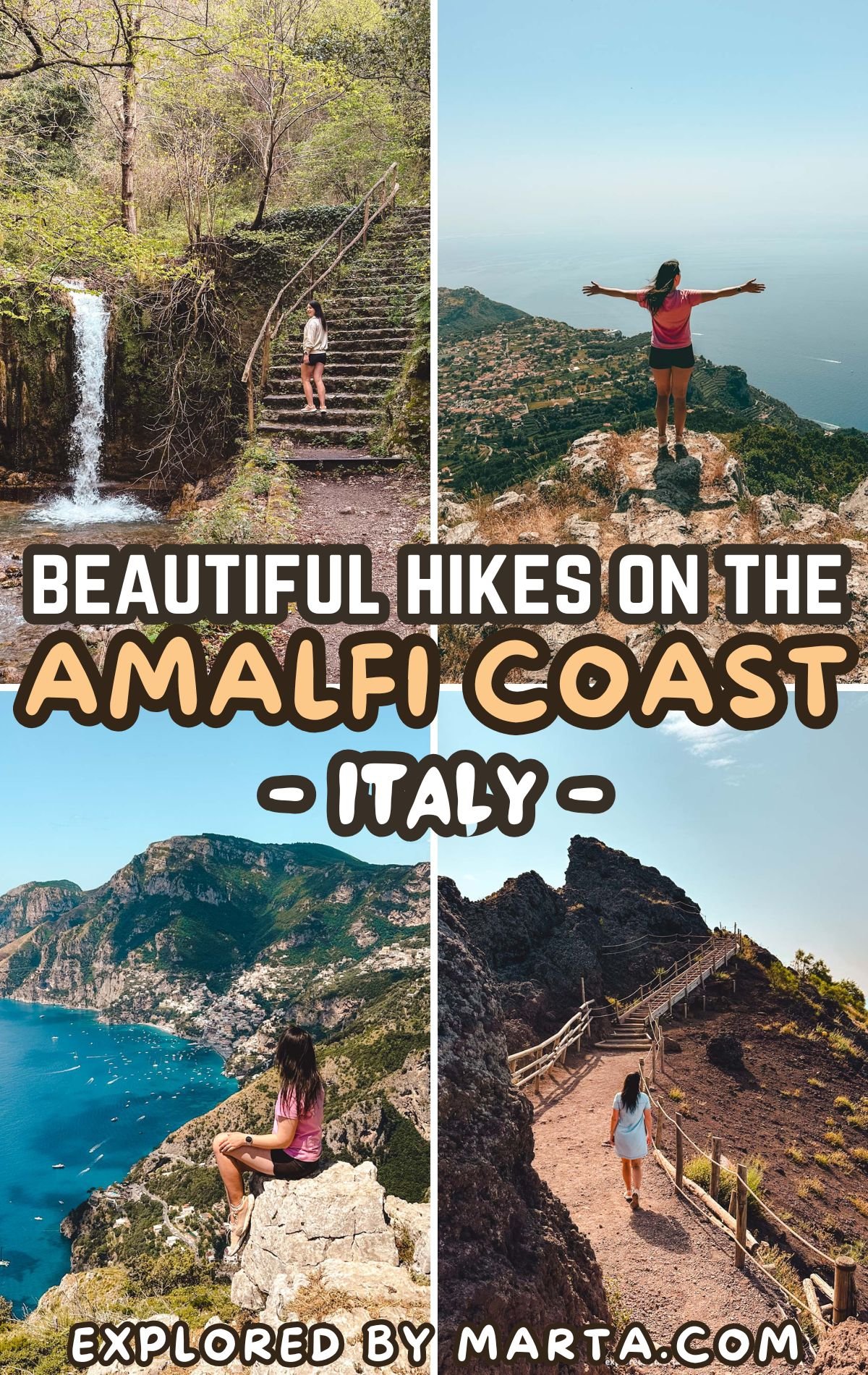 Wonderful hikes on the Amalfi Coast, Italy