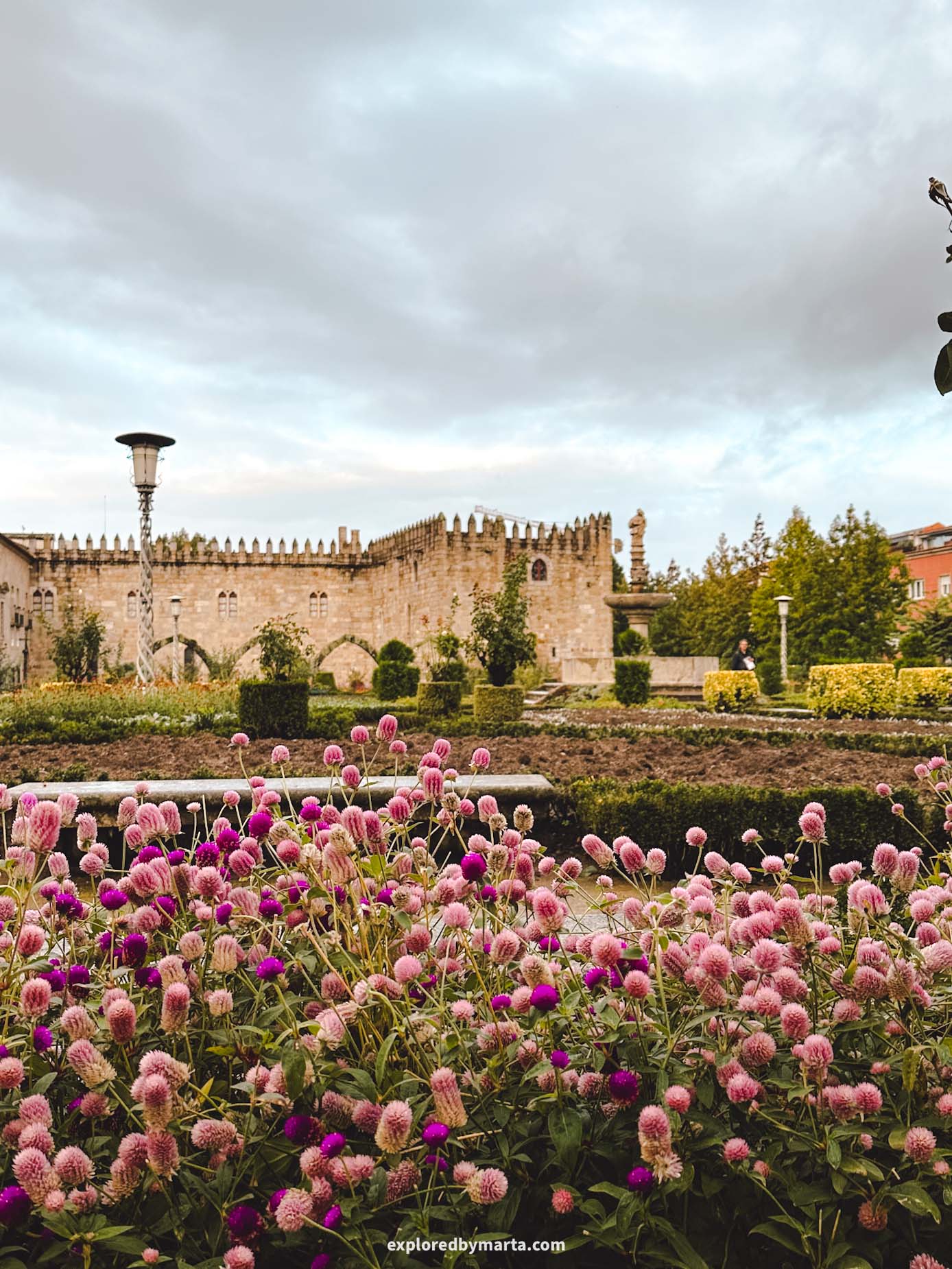 Braga, Portugal-Jardim de Santa Bárbara