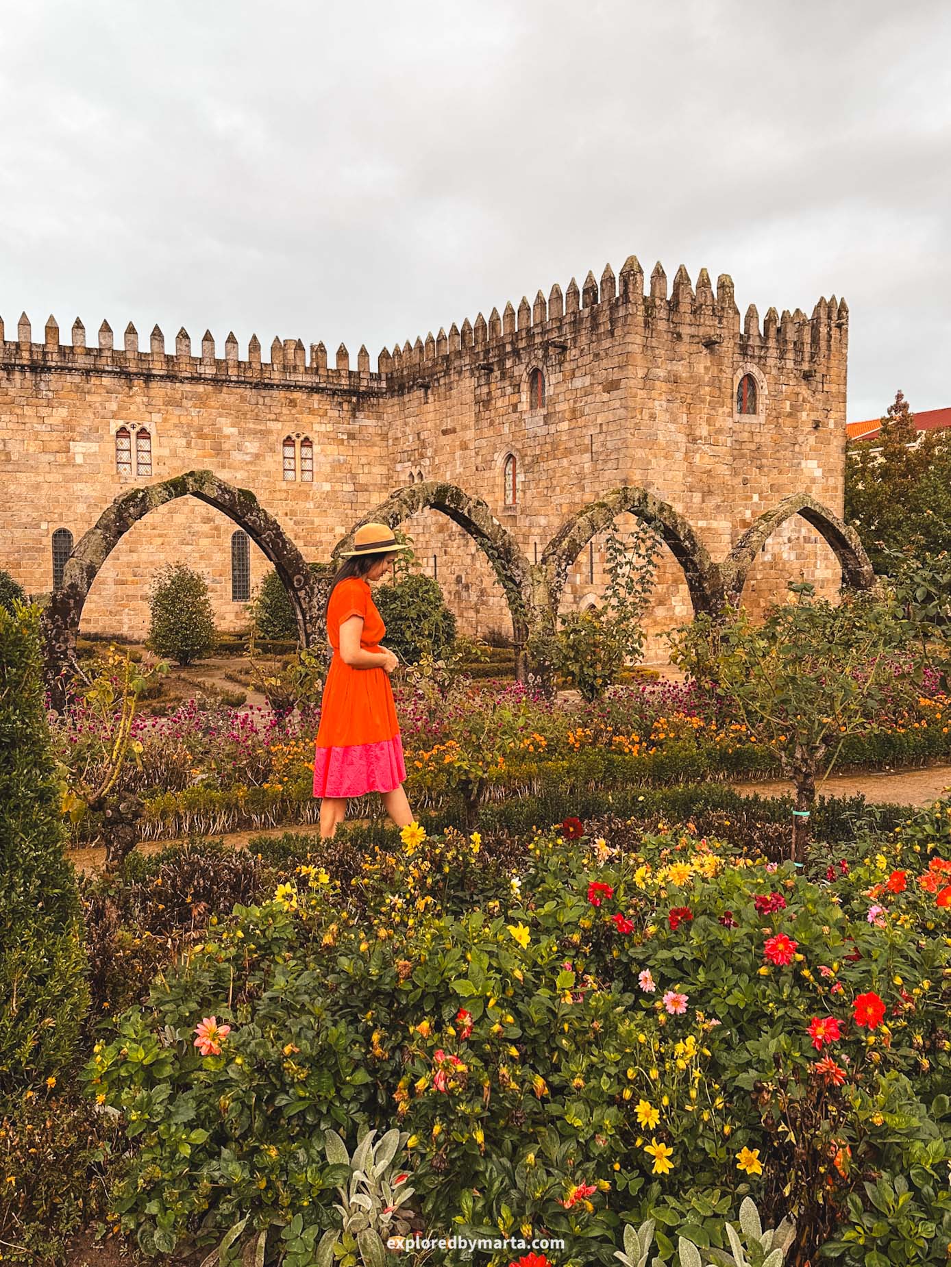 Braga, Portugal-Jardim de Santa Bárbara