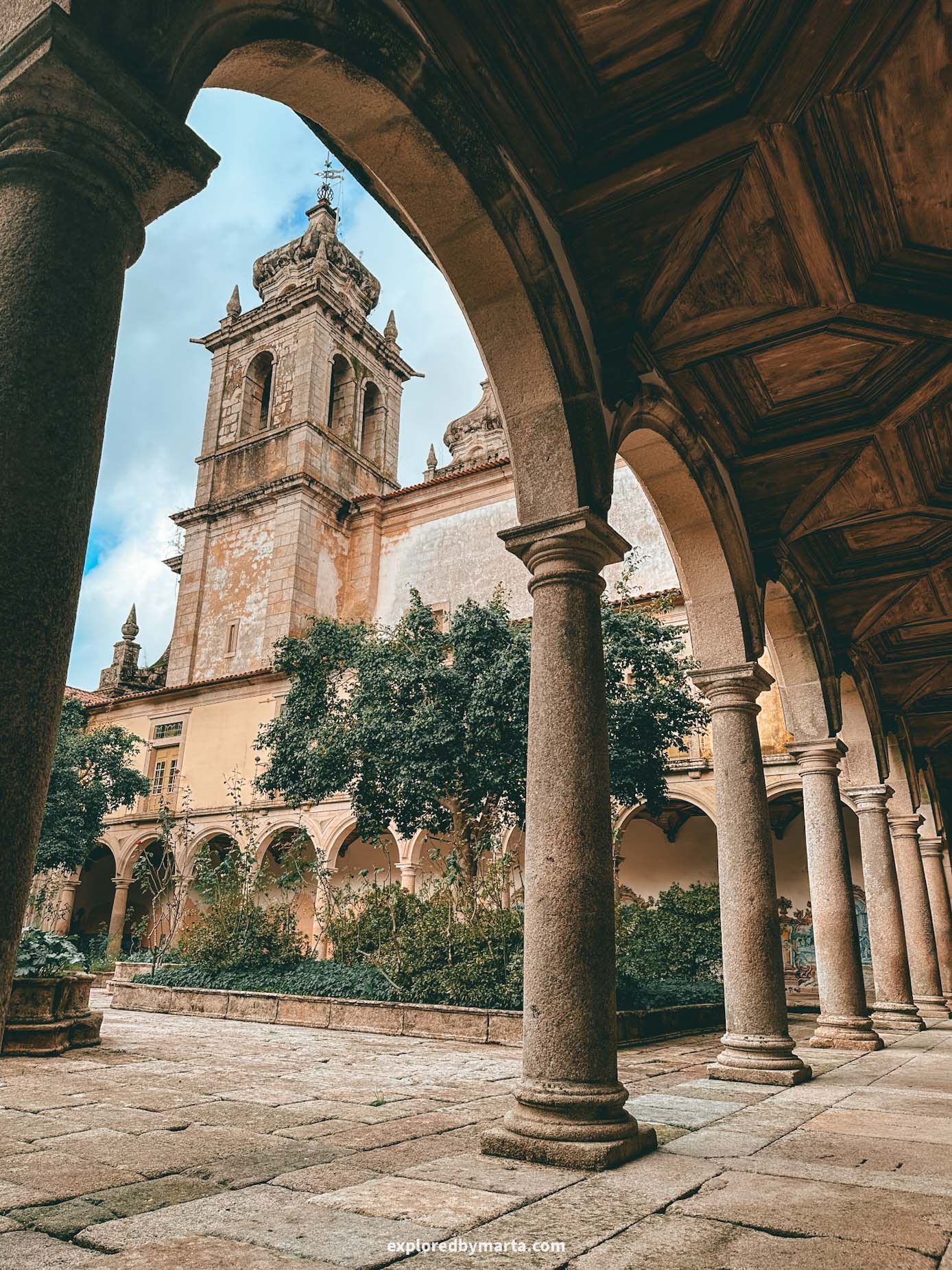 Braga, Portugal-Monastery of São Martinho de Tibães