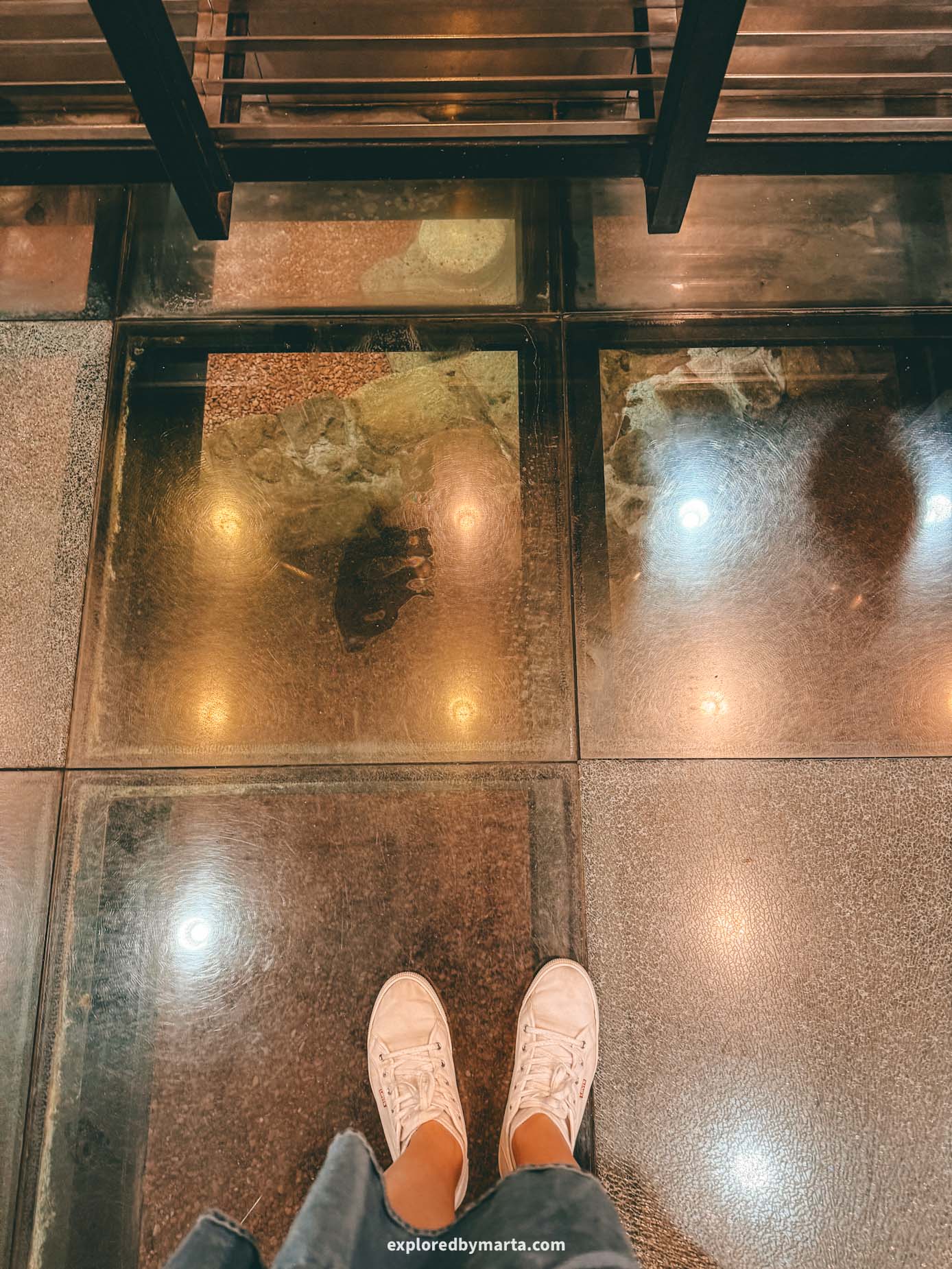 Braga, Portugal-Roman ruins inside Frigadeiras do Cantinho cafe