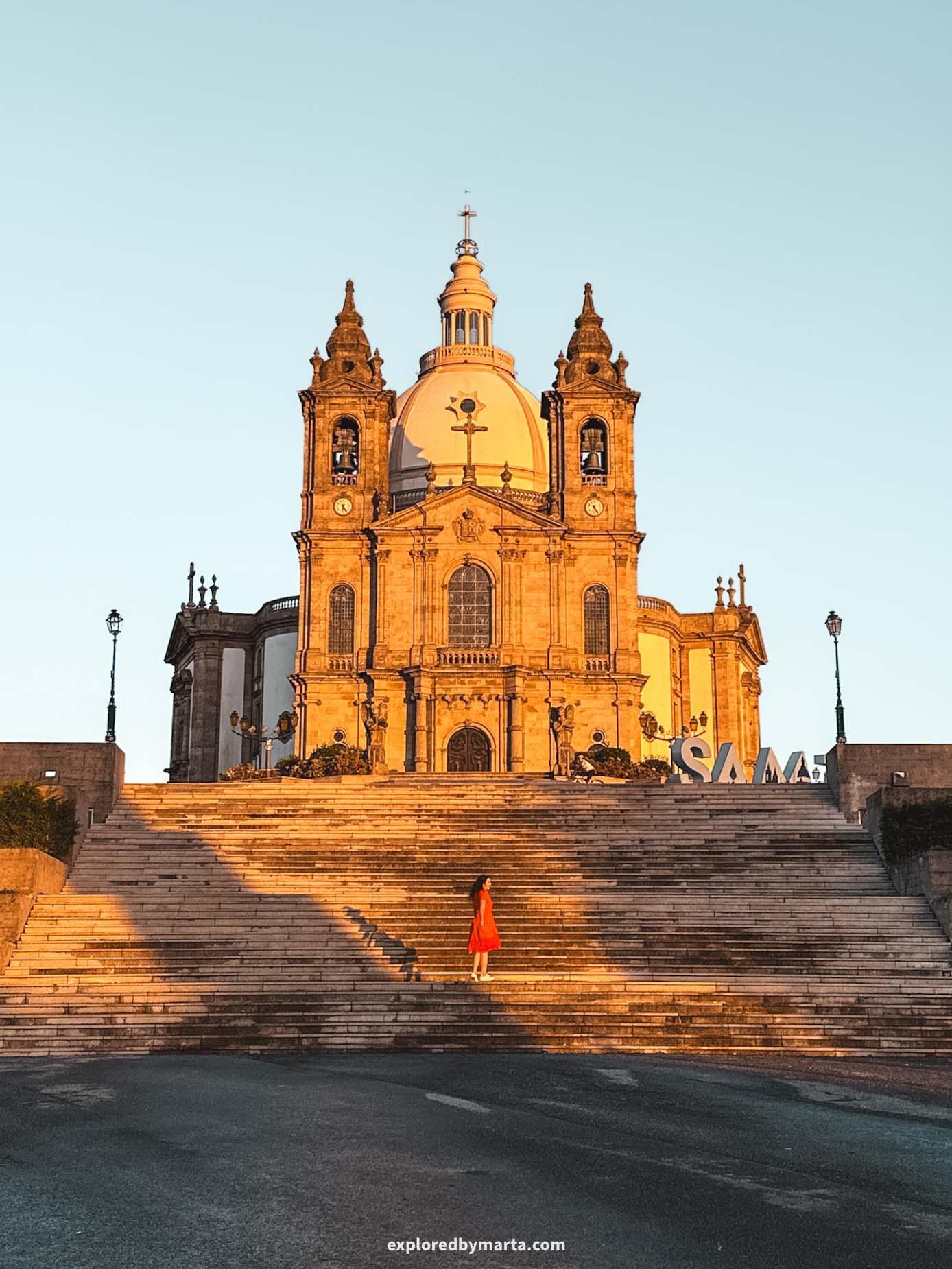 Braga, Portugal- Sanctuary of Our Lady of Sameiro in Braga