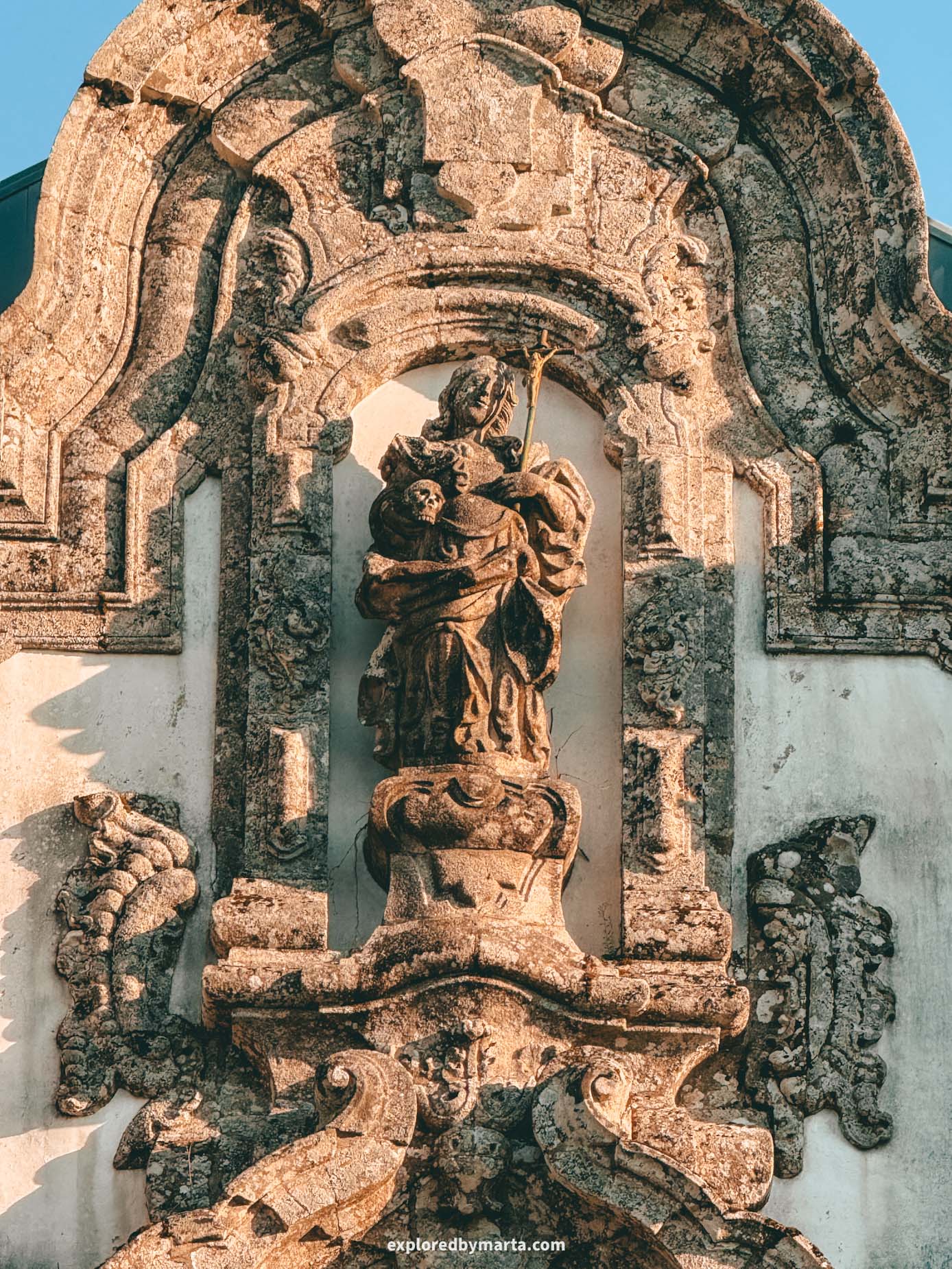 Braga, Portugal-Santuário de Santa Maria Madalena de Falperra