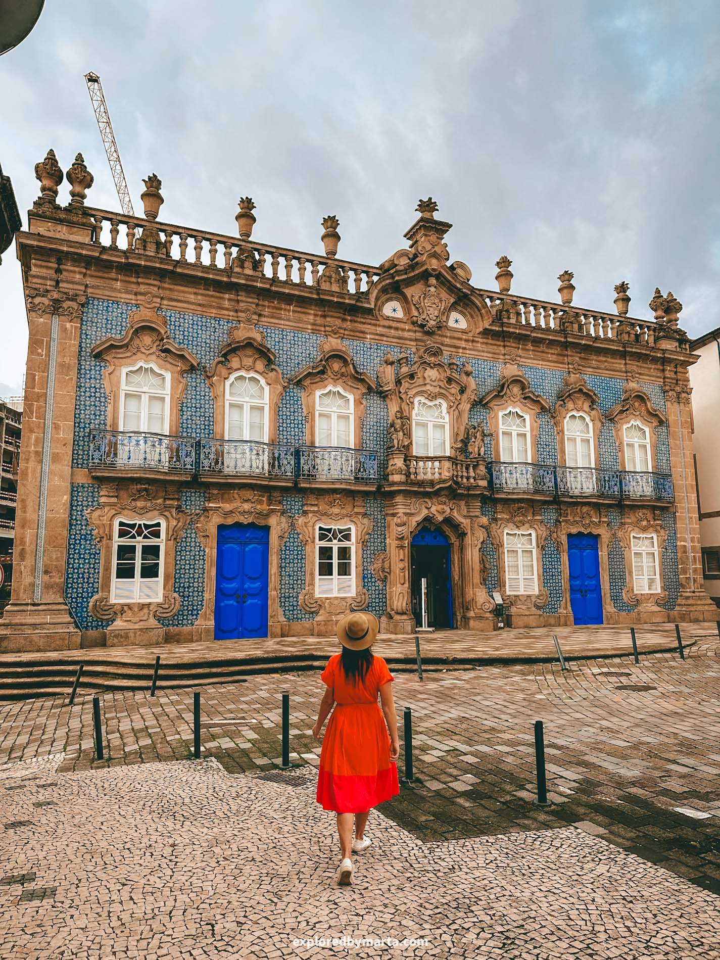 Braga, Portugal-the beautiful 18th-century Palácio do Raio