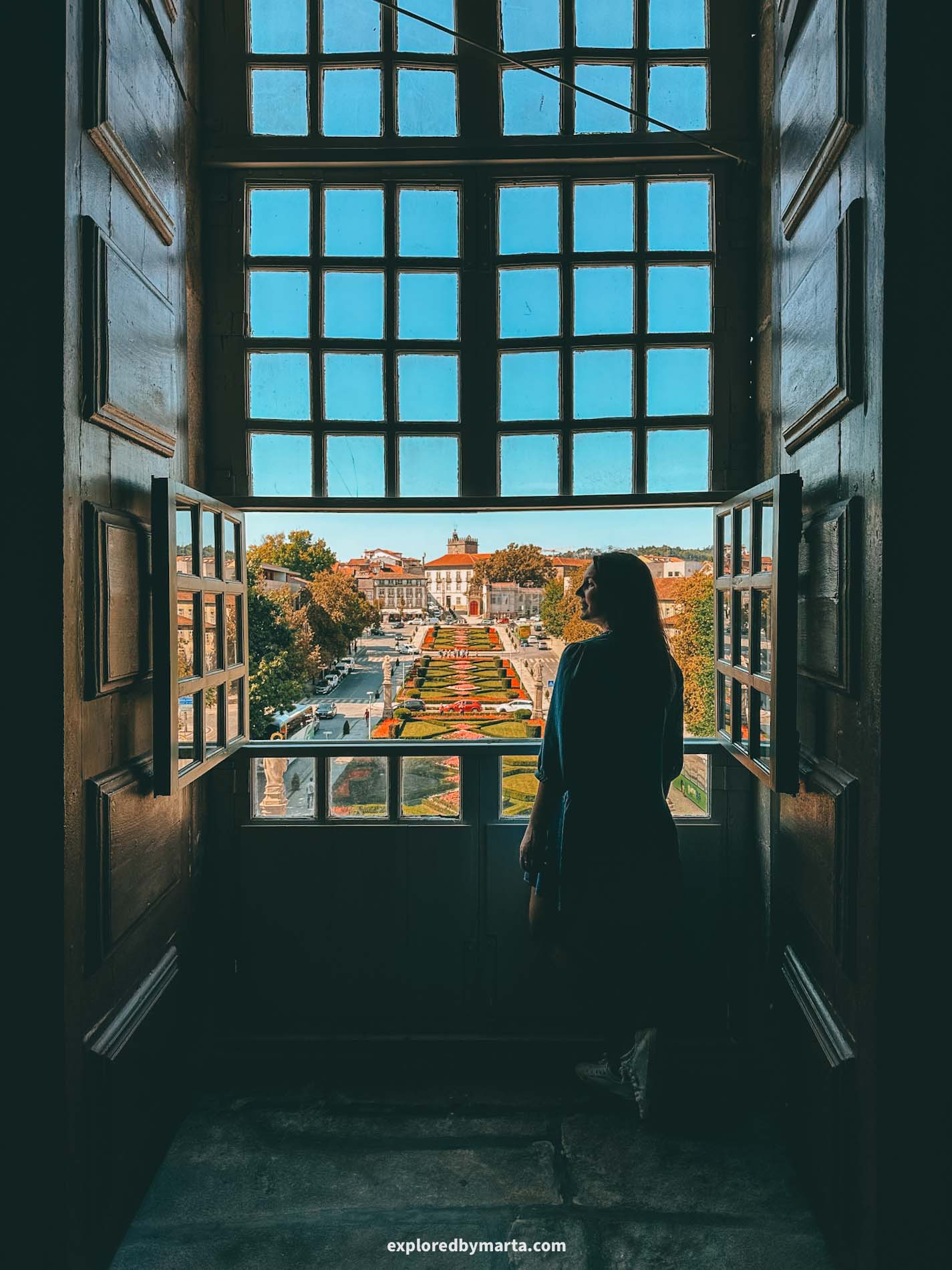 Guimaraes, Portugal-Igreja e Oratórios de Nossa Senhora da Consolação e Santos Passos