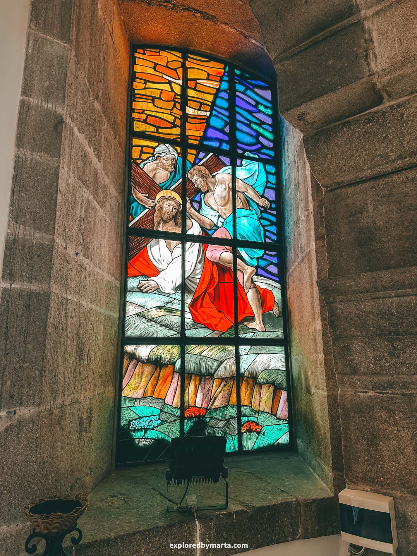 Guimaraes, Portugal-Igreja e Oratórios de Nossa Senhora da Consolação e Santos Passos