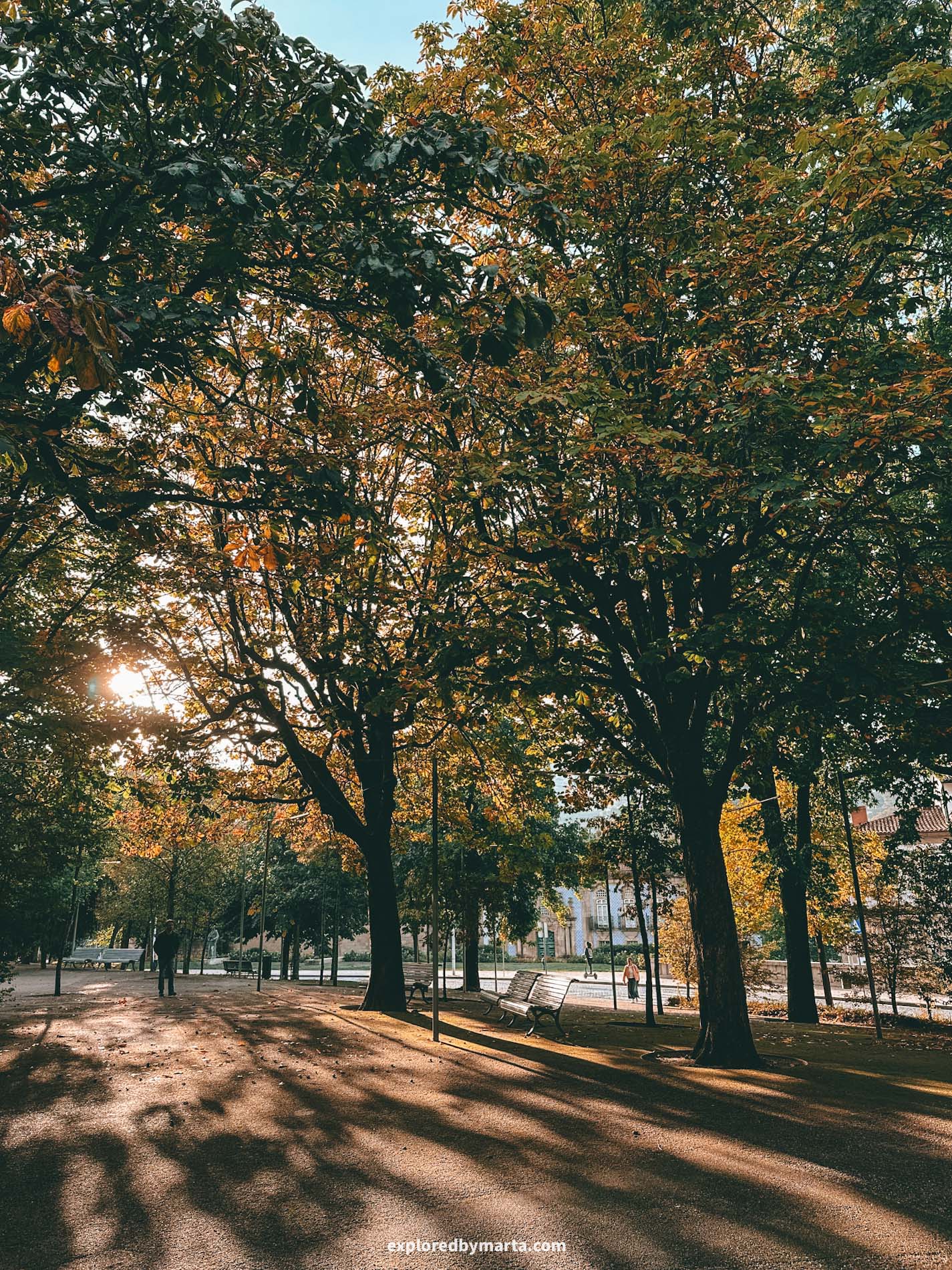 Guimaraes, Portugal-Jardim Público da Alameda