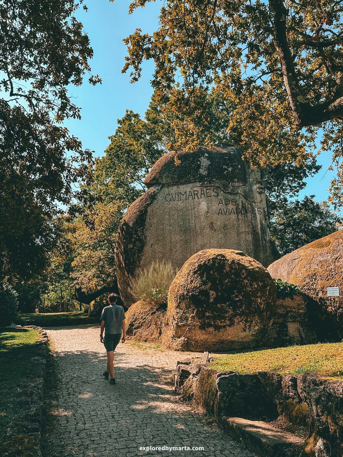 Guimaraes, Portugal-Sanctuary of Penha, or Santuário de Nossa Senhora do Carmo da Penha is a santuary on a hill next to Guimaraes