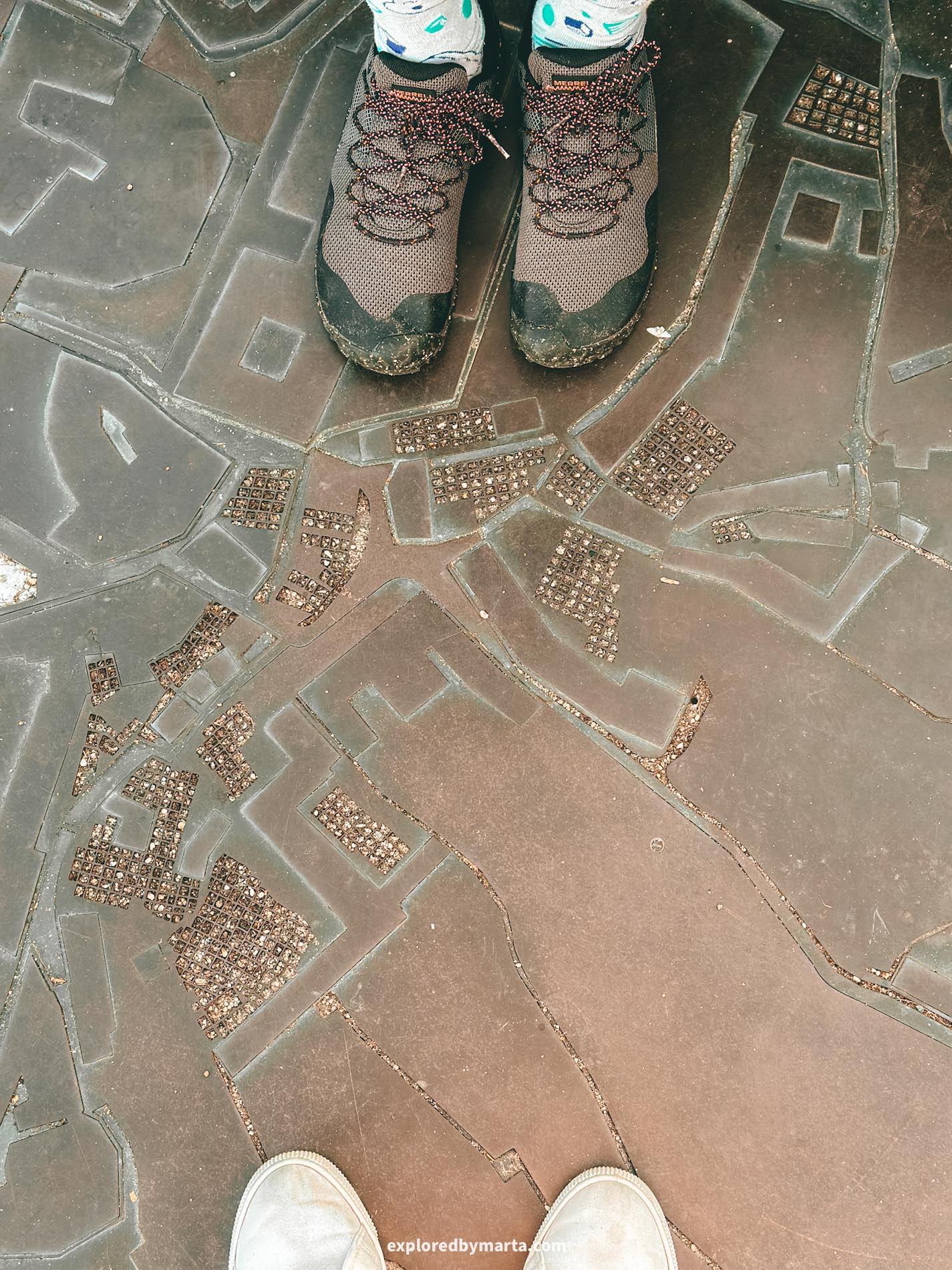 Guimaraes, Portugal-visiting anques de couros or the old leather tanks in the city