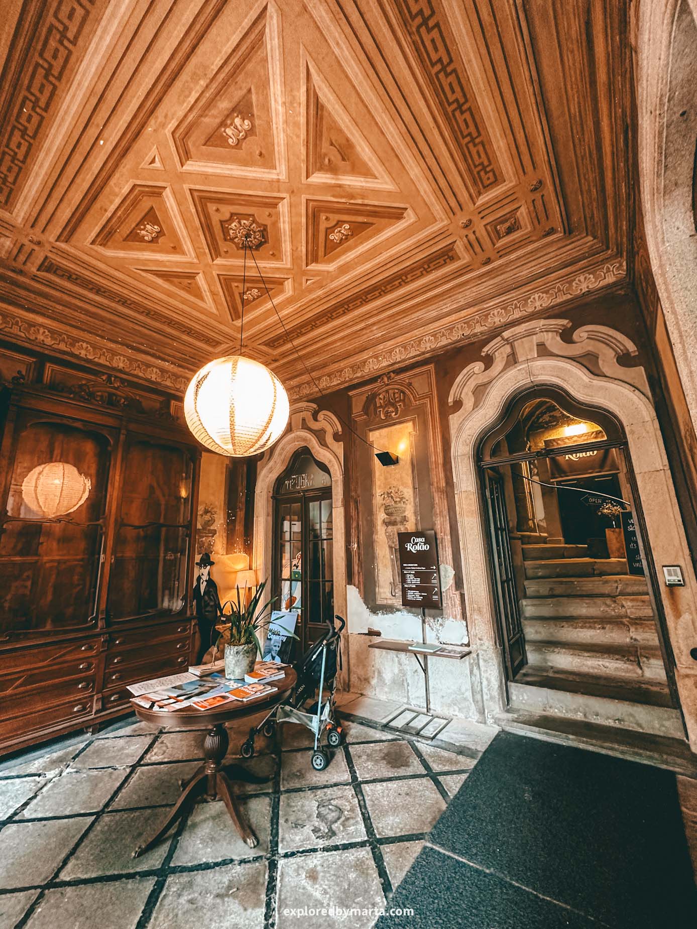 Braga, Portugal-100° Página Book store or Livraria Centésima Página in Braga