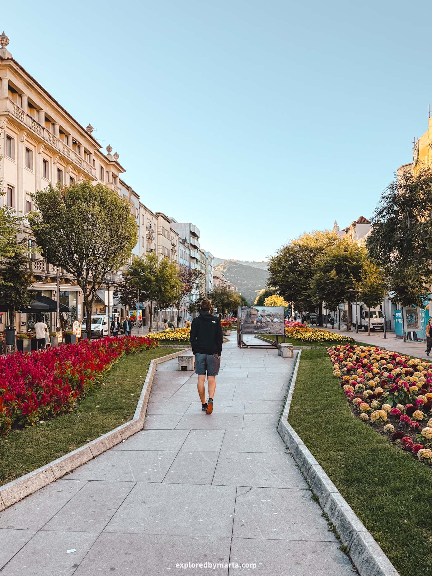 Braga, Portugal-Braga, Portugal-walk through the beautiful Jardins da Avenida da Liberdade gardens in Braga