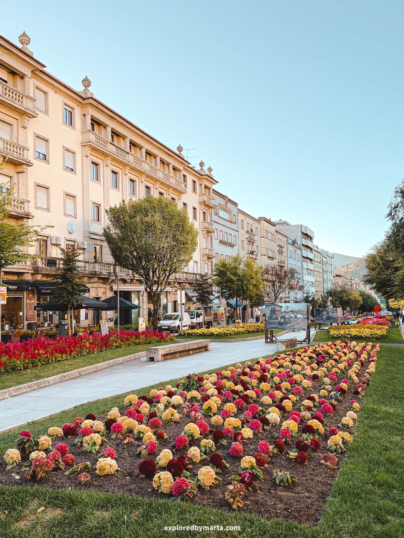 Braga, Portugal-Braga, Portugal-walk through the beautiful Jardins da Avenida da Liberdade gardens in Braga