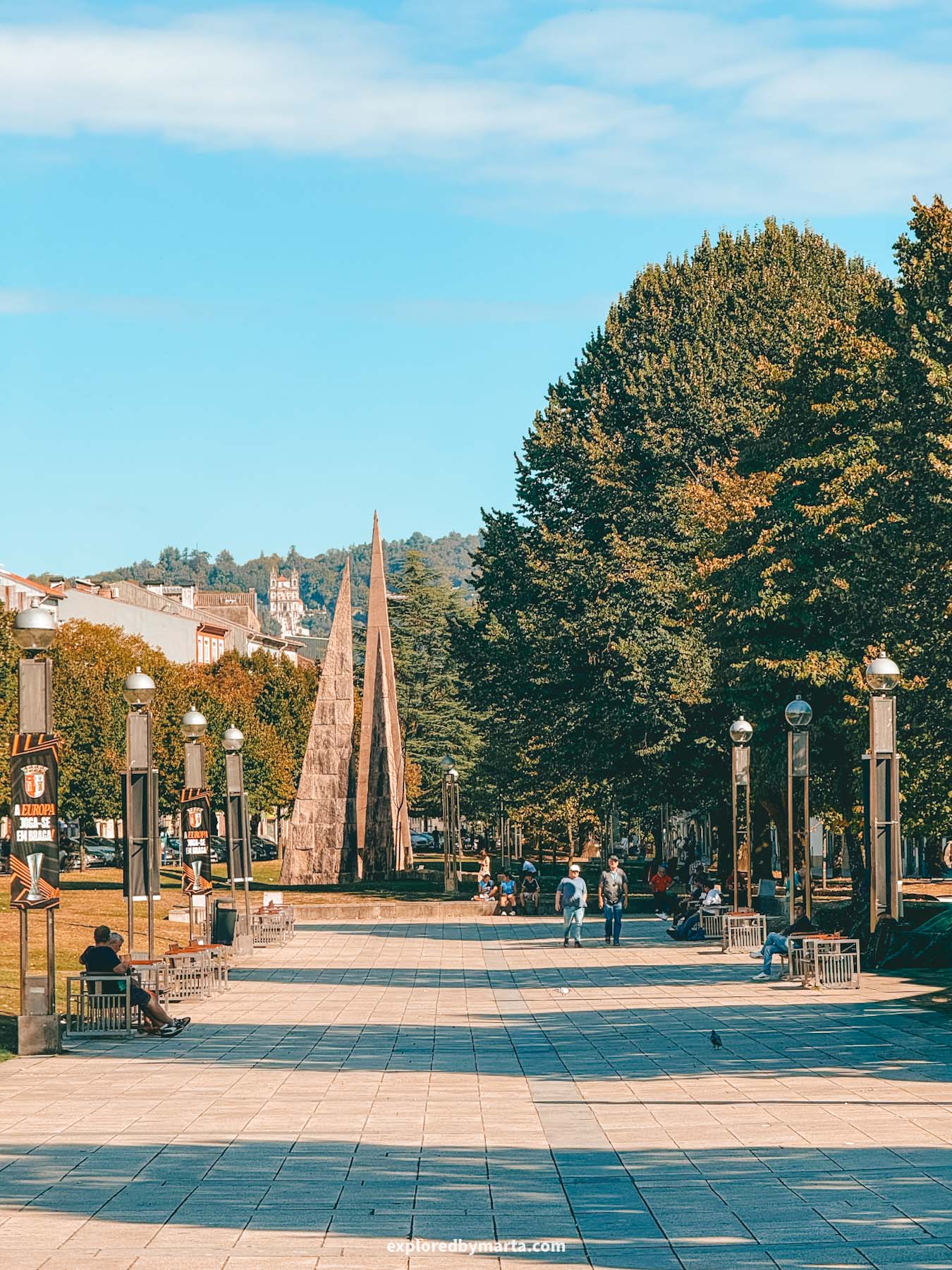Braga, Portugal-Praça da República