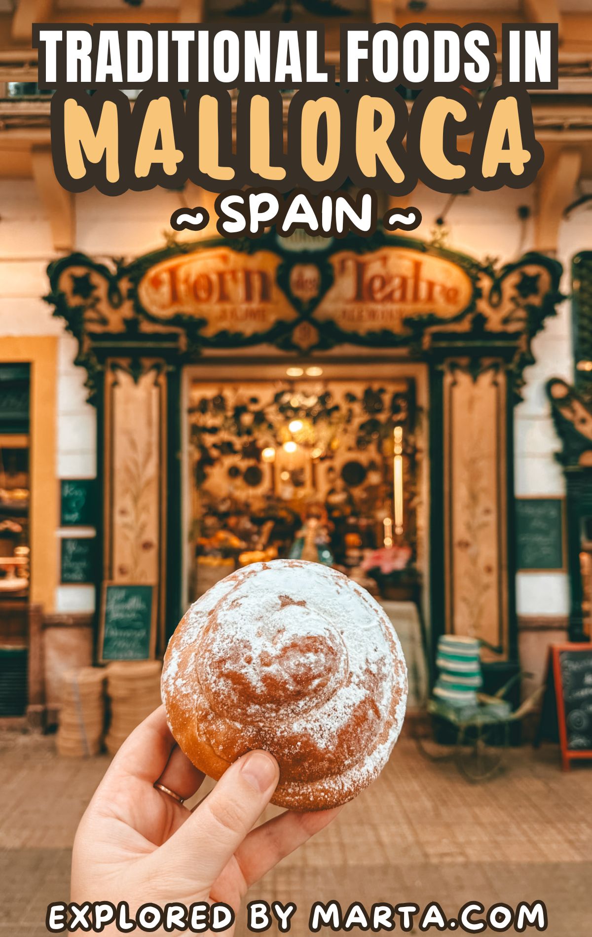 Local specialties and traditional food in Mallorca, Spain