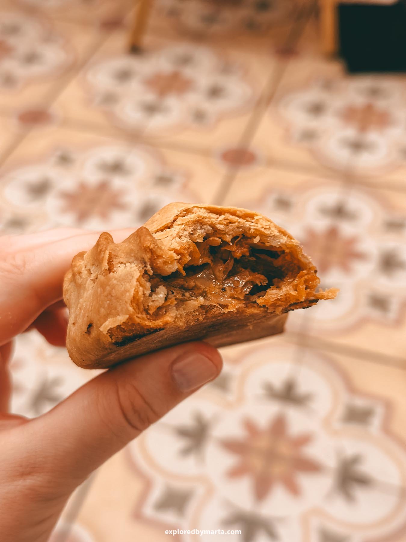 Mallorca, Spain-Cocarroi, a Mallorcan empanada
