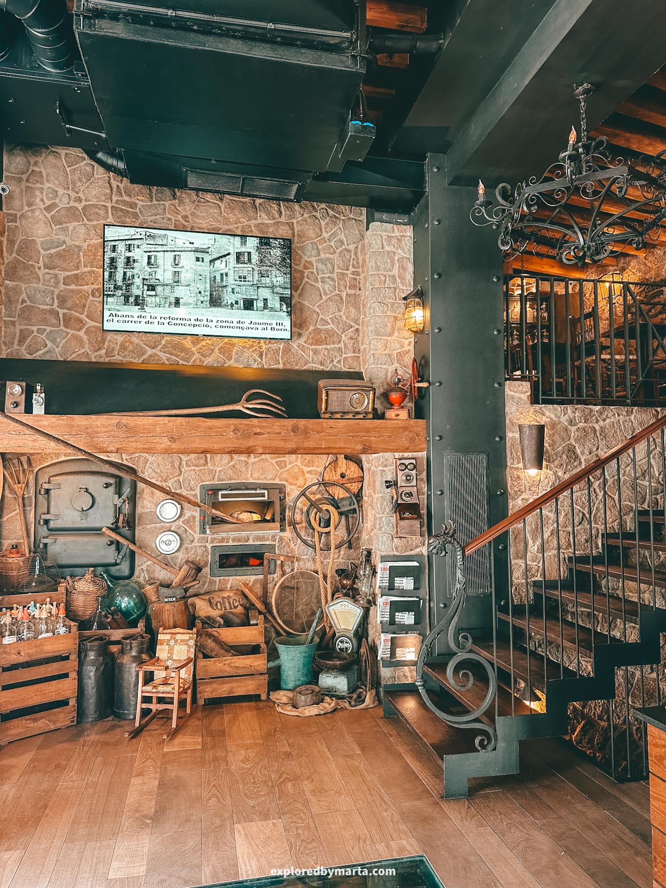 Mallorca, Spain-Panadería S'Estació is one of the most unique bakeries in Palma de Mallorca with a glass floor