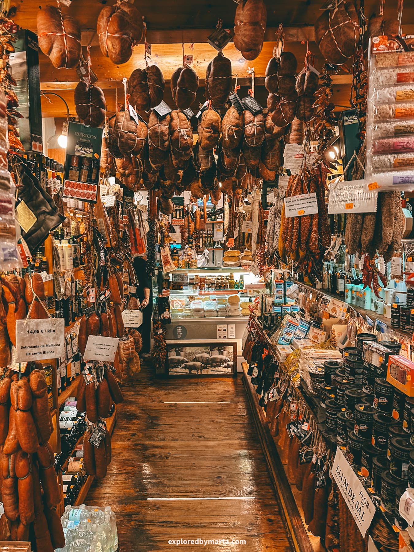 Mallorca, Spain-Sobrasada, the famous Mallorcan sausage