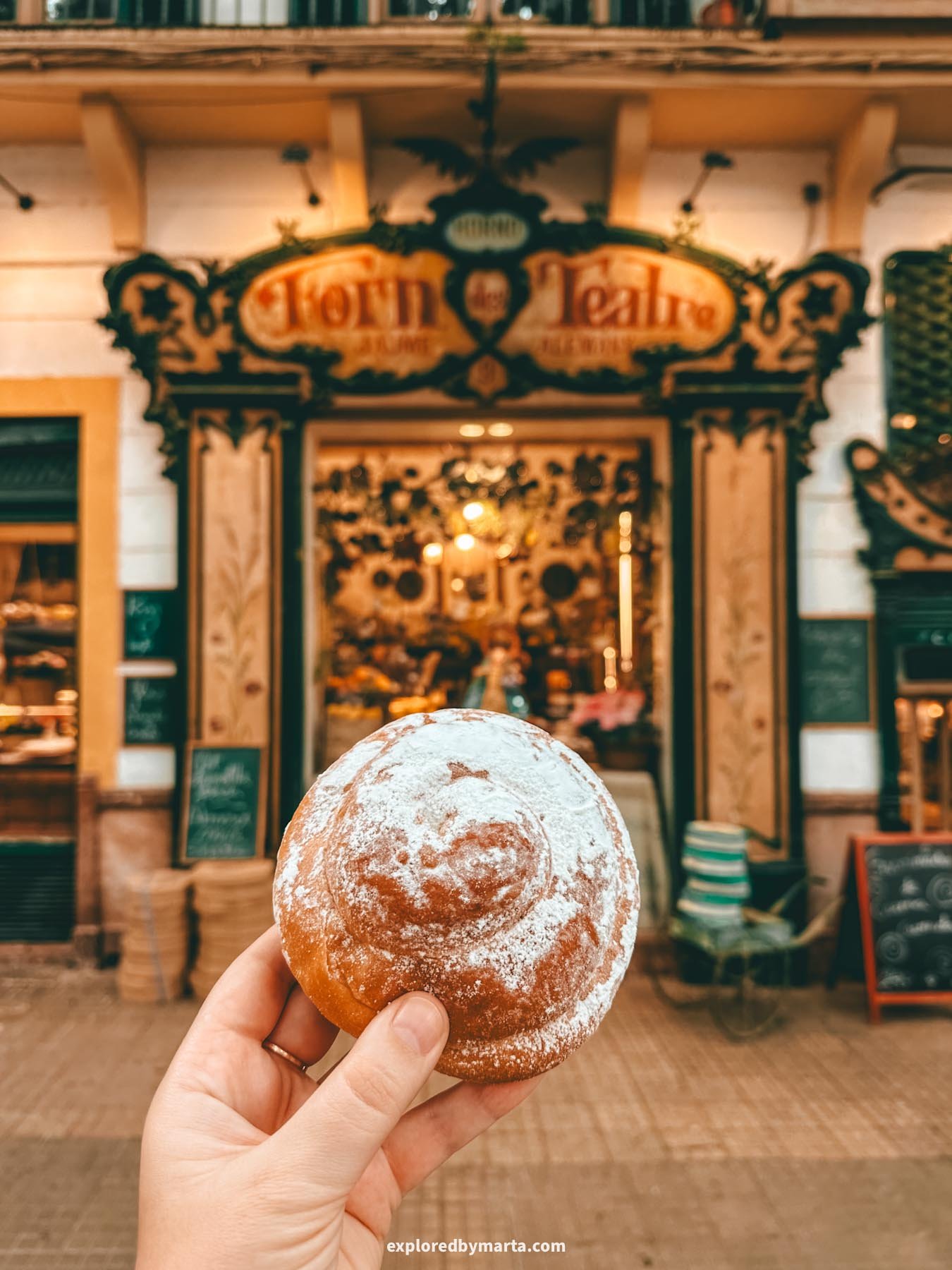 Mallorca, Spain-ensaimada, Mallorcan pastry from Fornet de la Soca