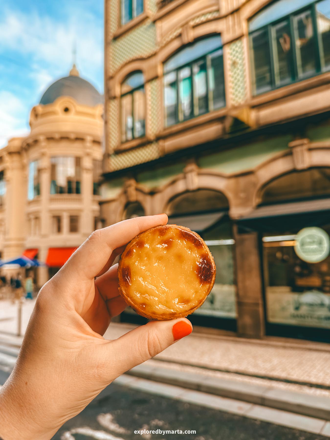 Manteigaria is one of the best places where you can try pastel de nata in Porto, Portugal