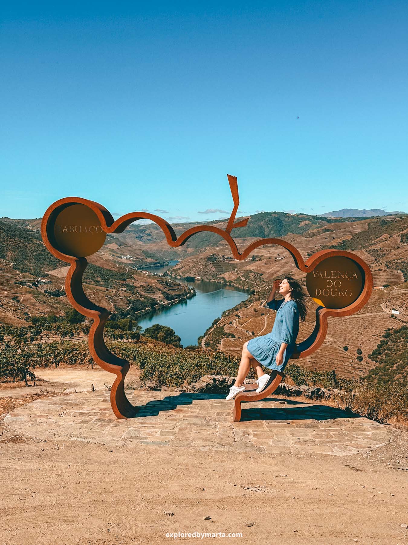 Miradouro da Portela in Valença do Douro, Portugal