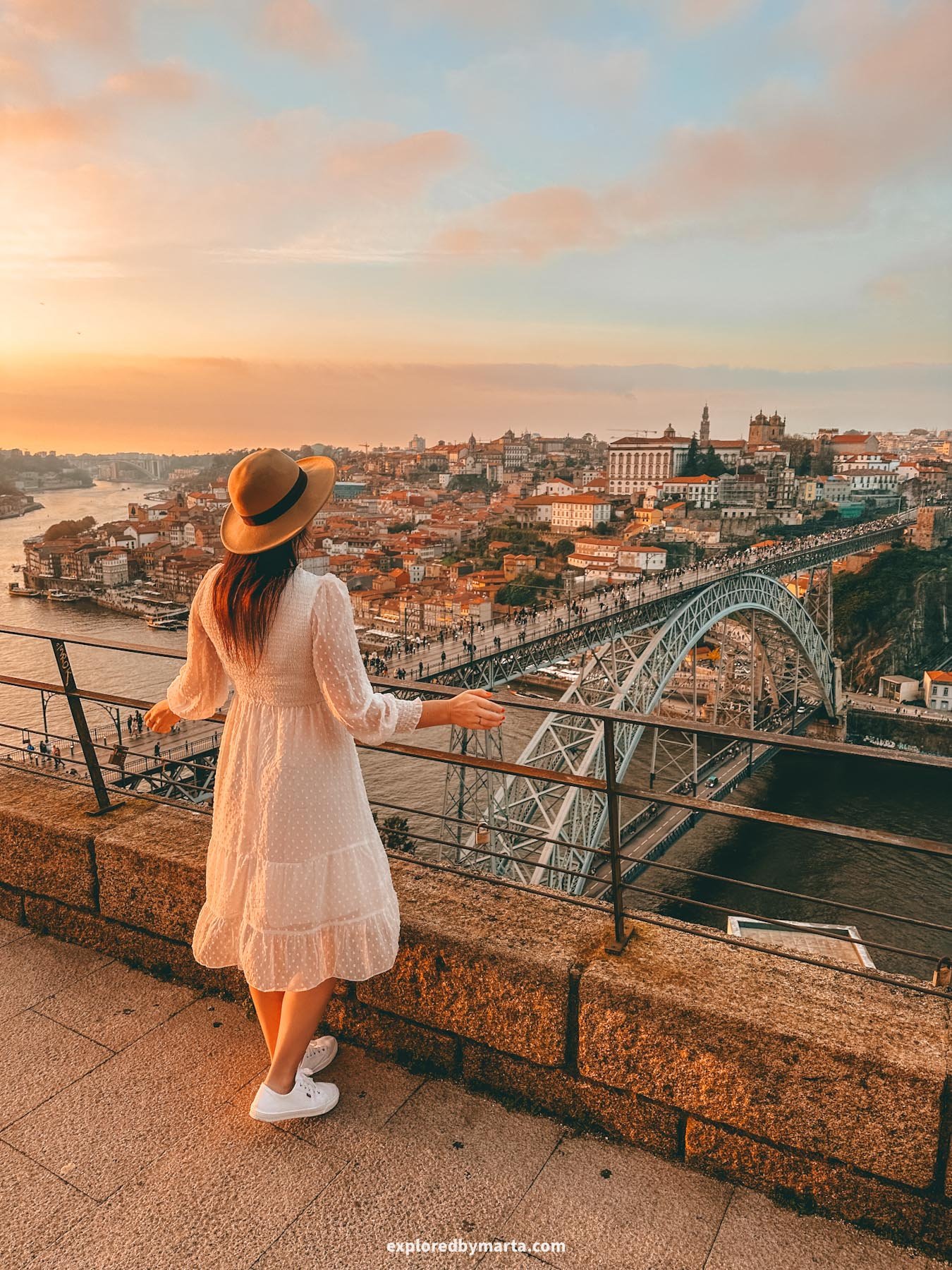 Miradouro da Serra do Pilar in Porto, Portugal