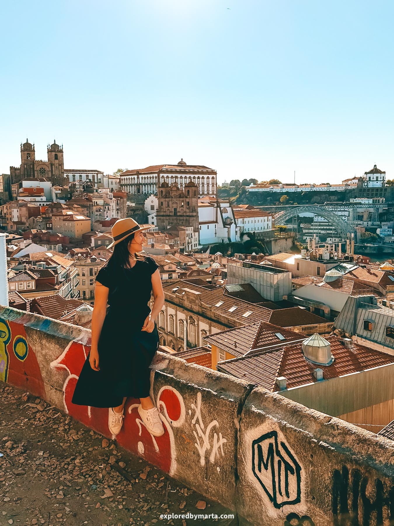 Miradouro da Vitória in Porto, Portugal