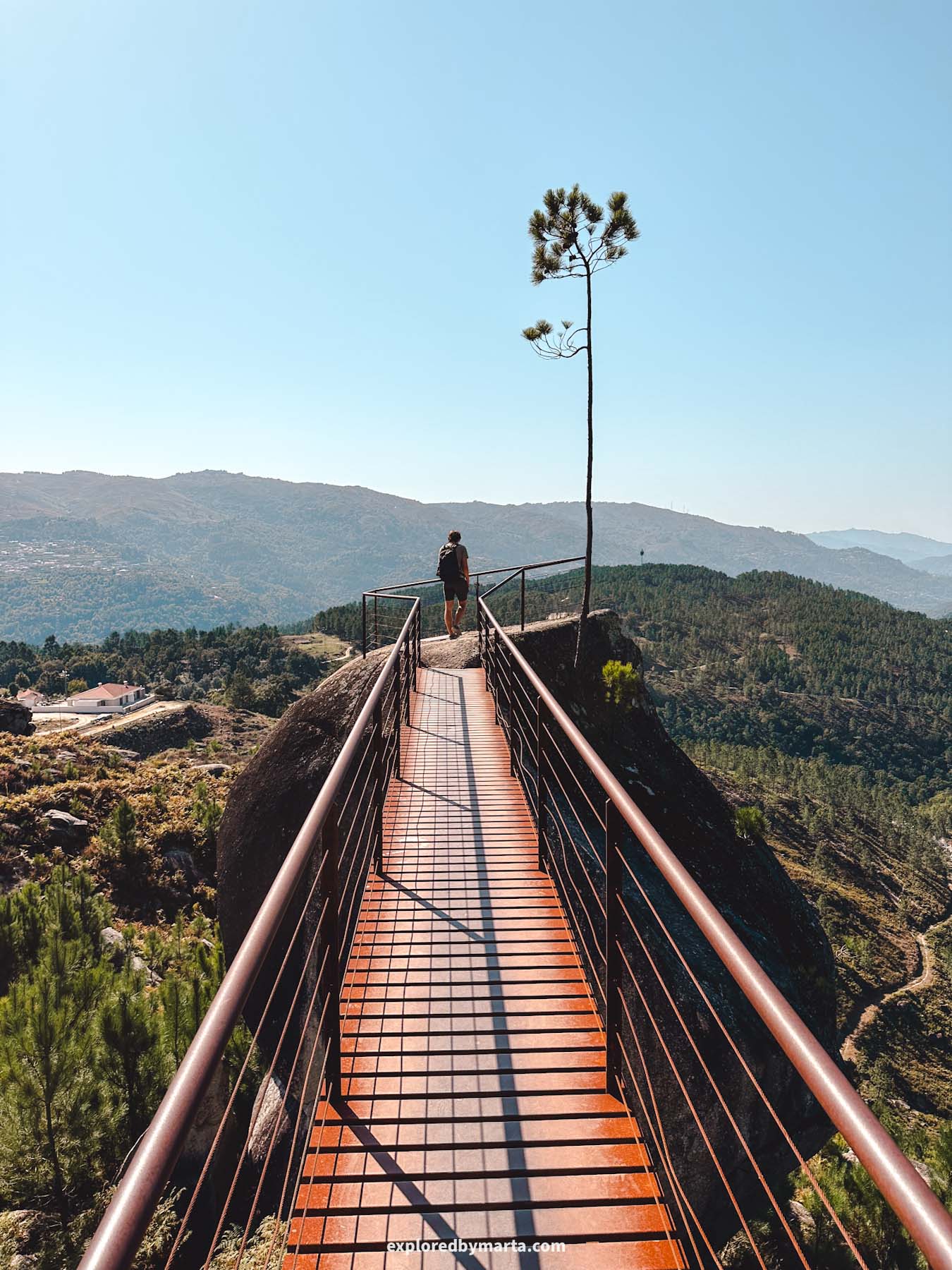 Miradouro de Fafião in Peneda-Gerês National Park, Portugal