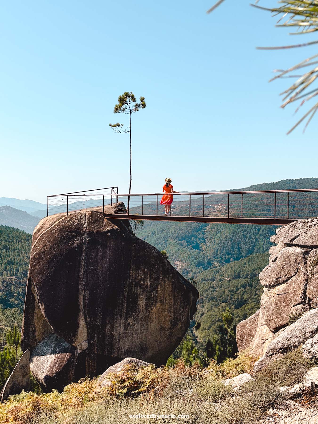 Miradouro de Fafião in Peneda-Gerês National Park, Portugal