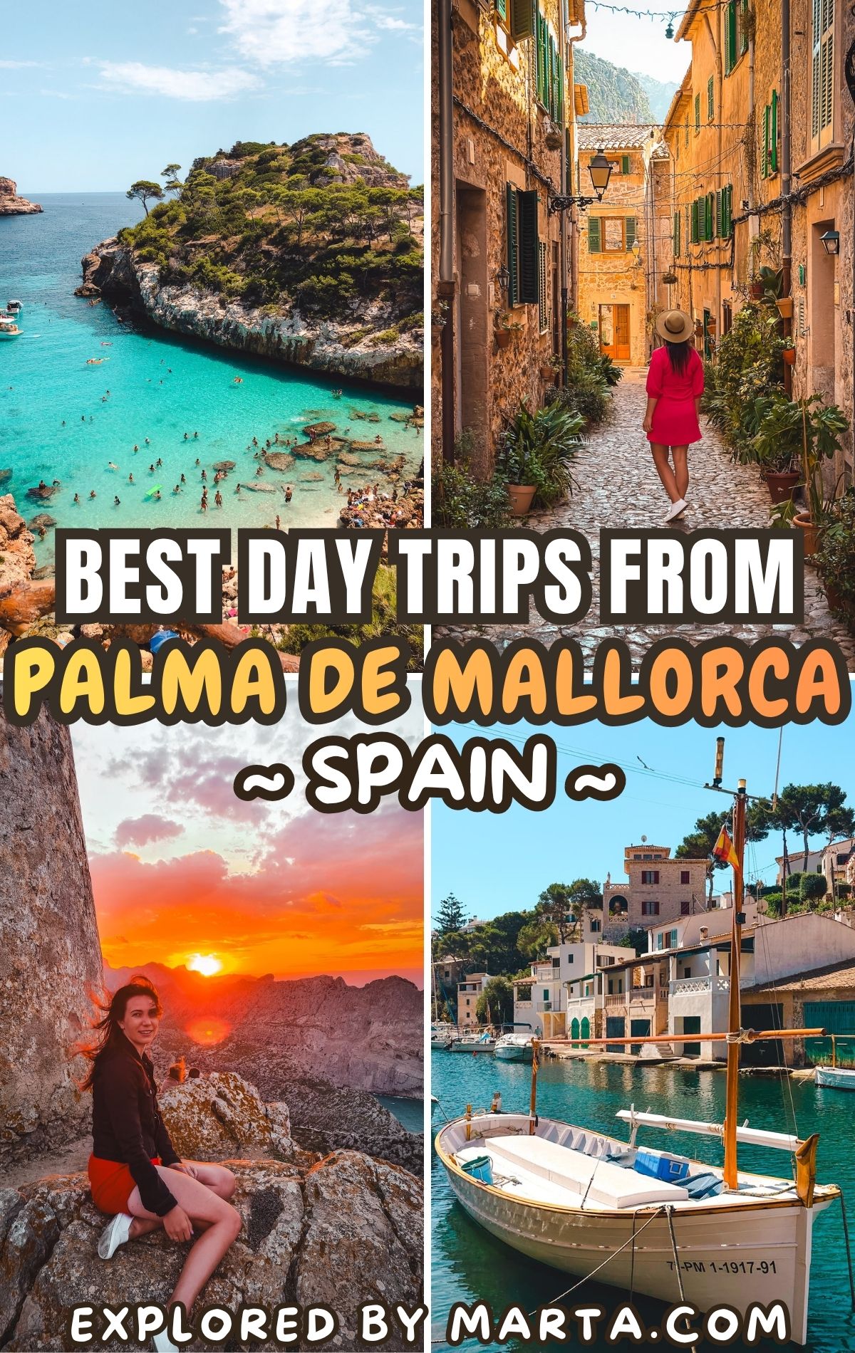 Most popular day trips from Palma de Mallorca in Spain