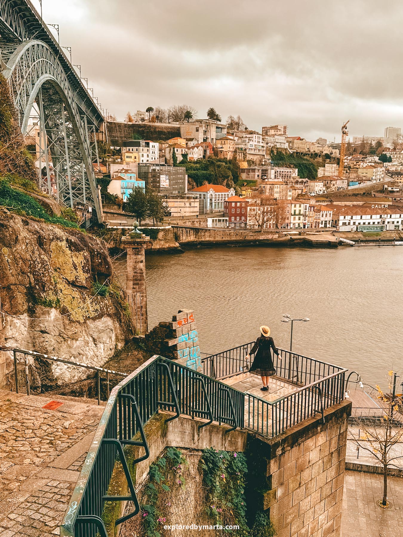 Porto, Portugal-Escadas do Codeçal
