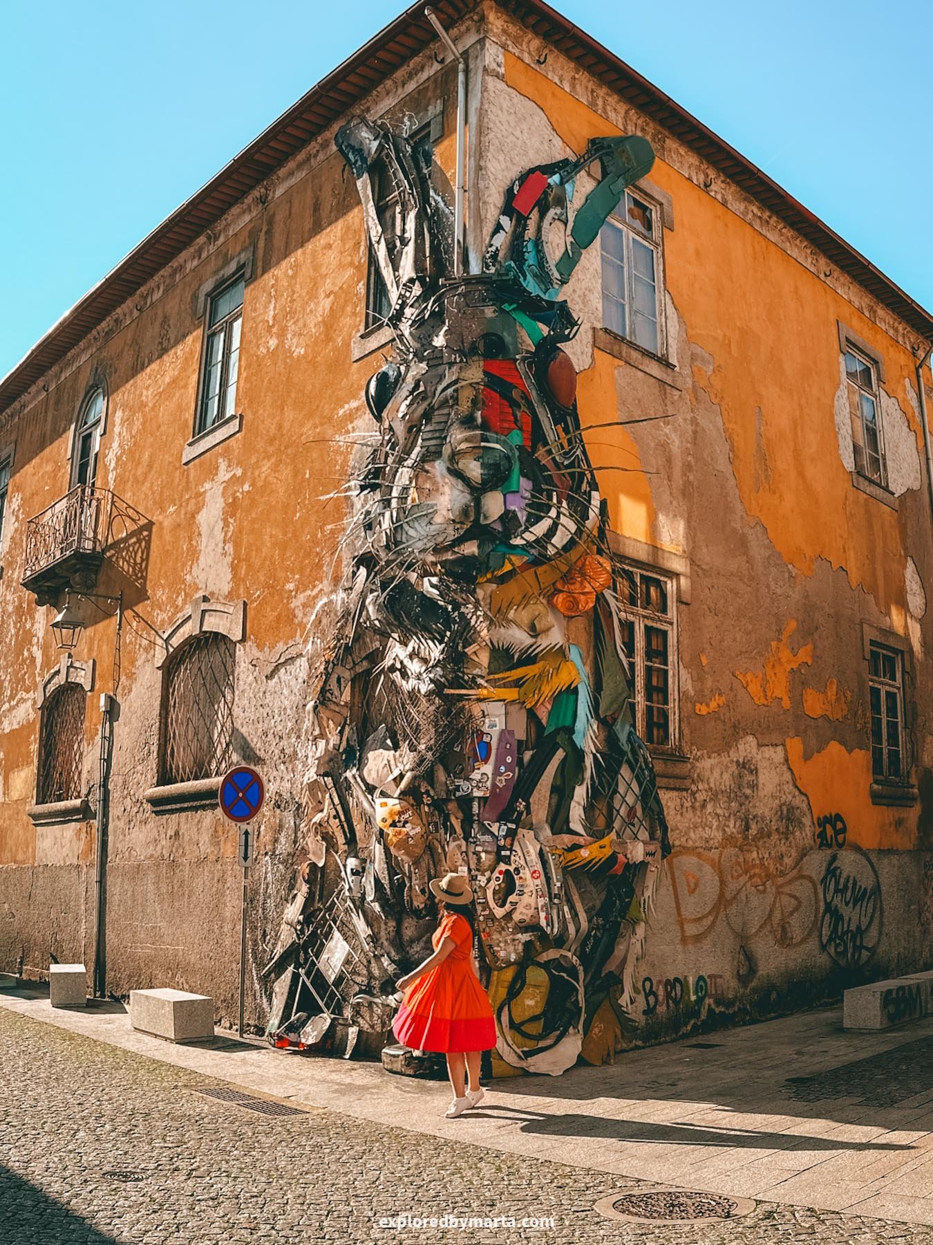 Porto, Portugal-Half Rabbit by Bordalo II