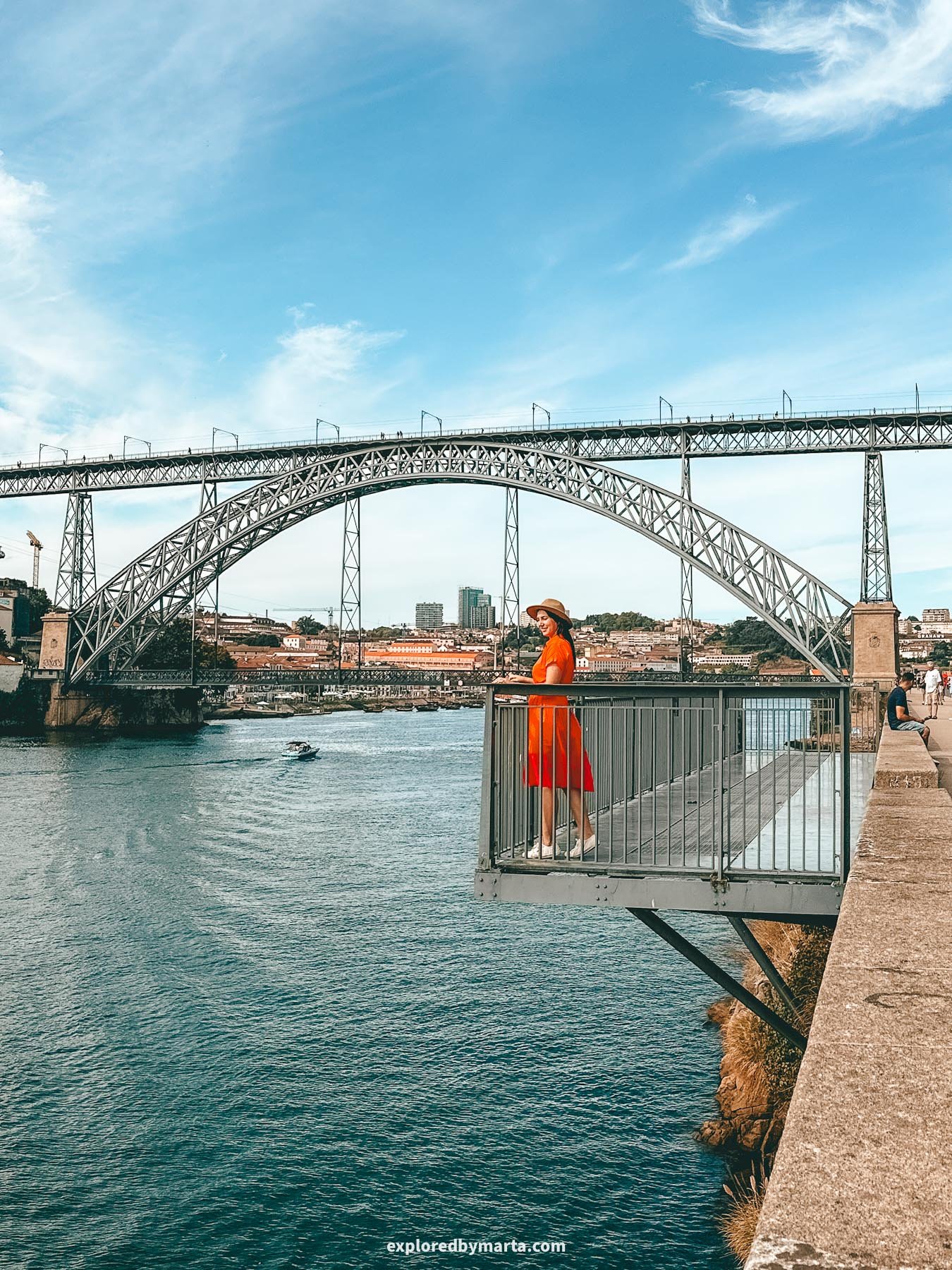 Porto, Portugal-Miradouro Avenida Gustavo Eiffel