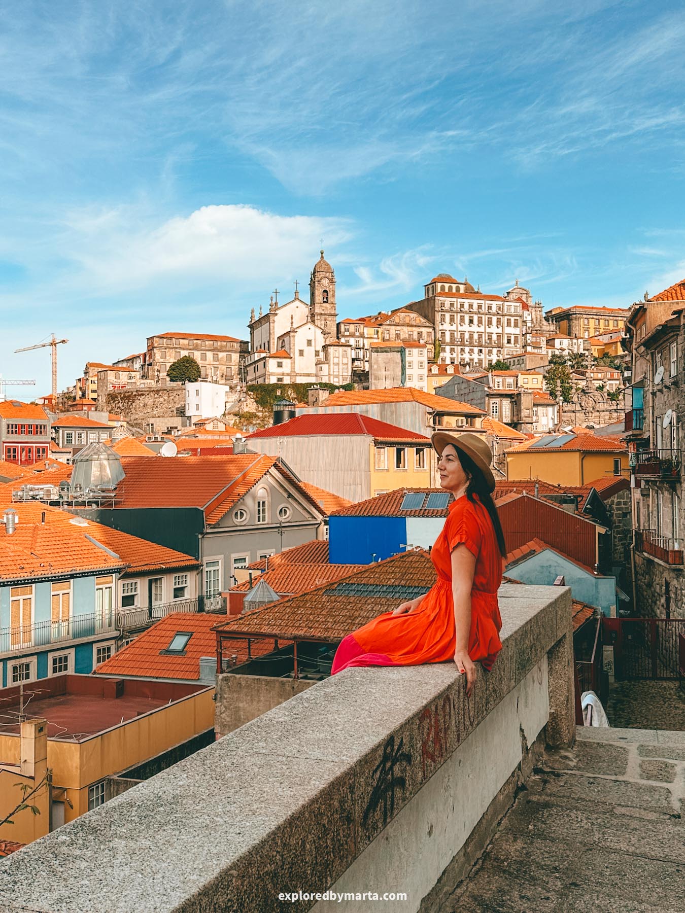 Porto, Portugal-Miradouro da Igreja de São Lourenço