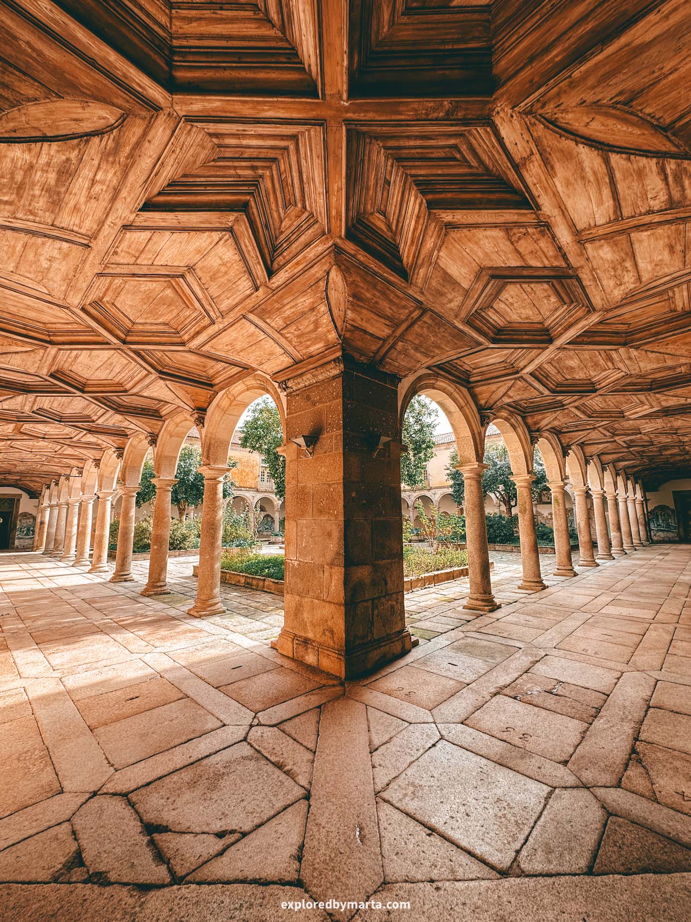 Portugal, Braga-Monastery of São Martinho de Tibães