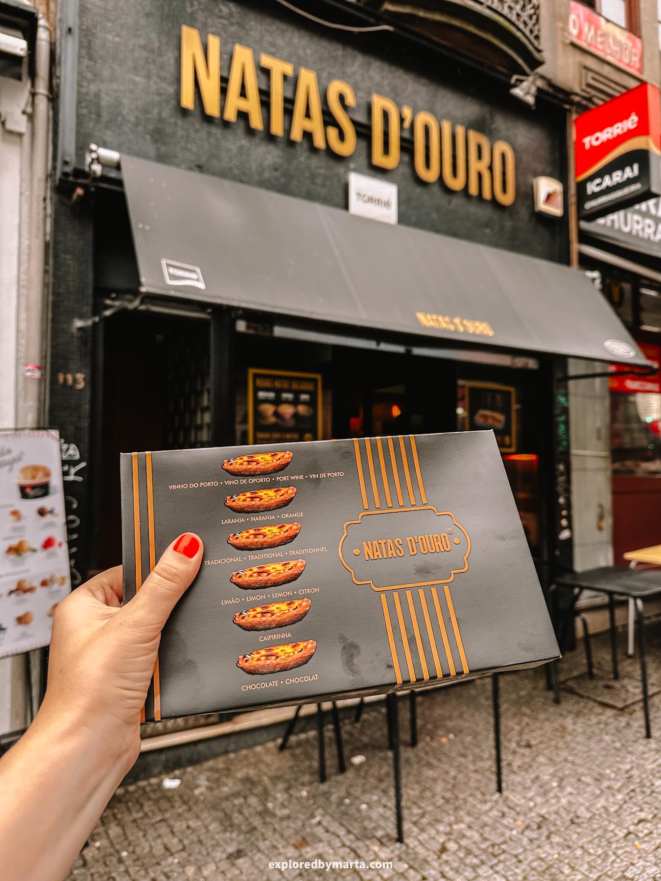 Portugal-Natas d'Ouro - Baixa do Porto