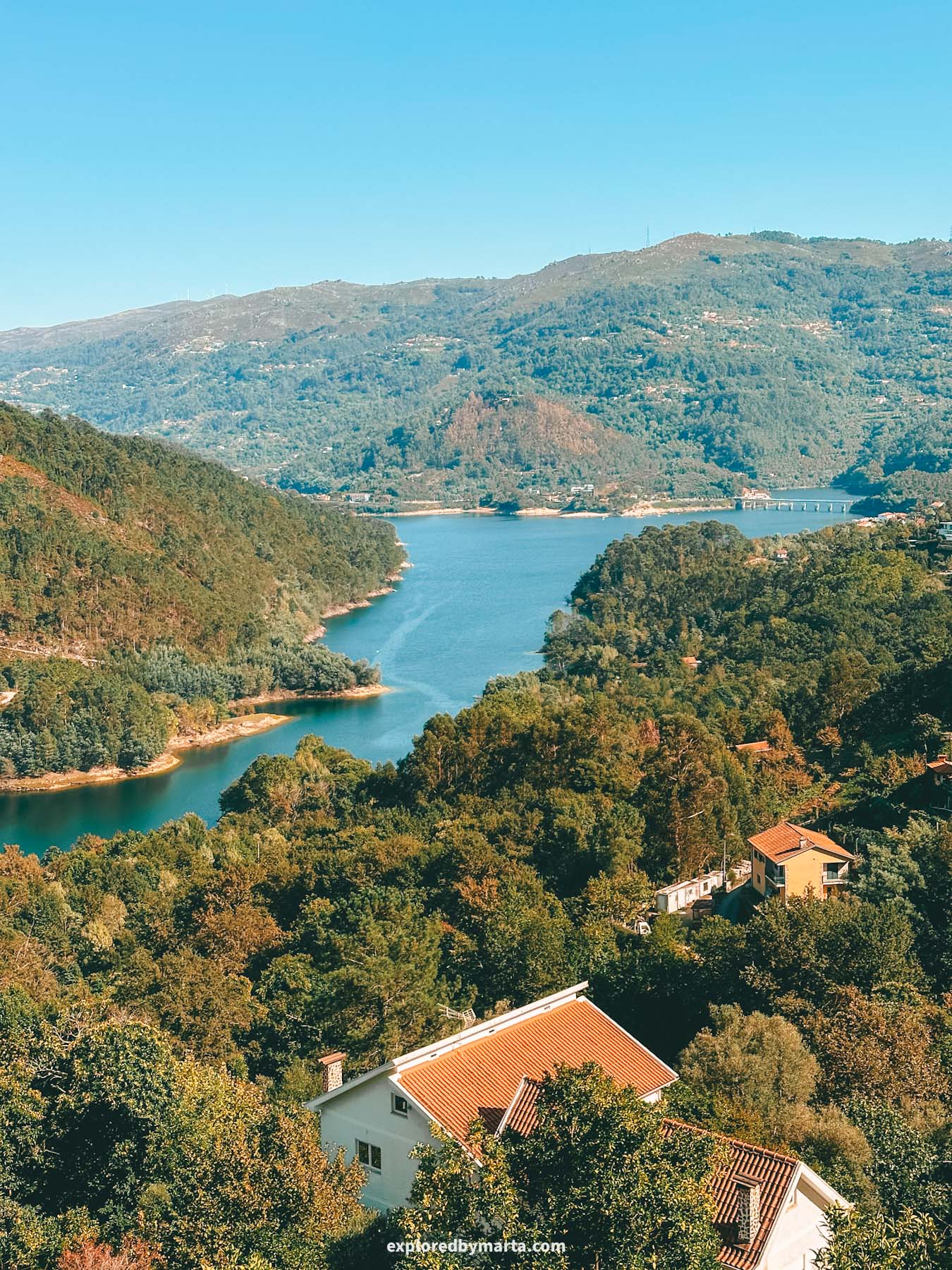 Portugal-view from the Santuário de São Bento da Porta Aberta