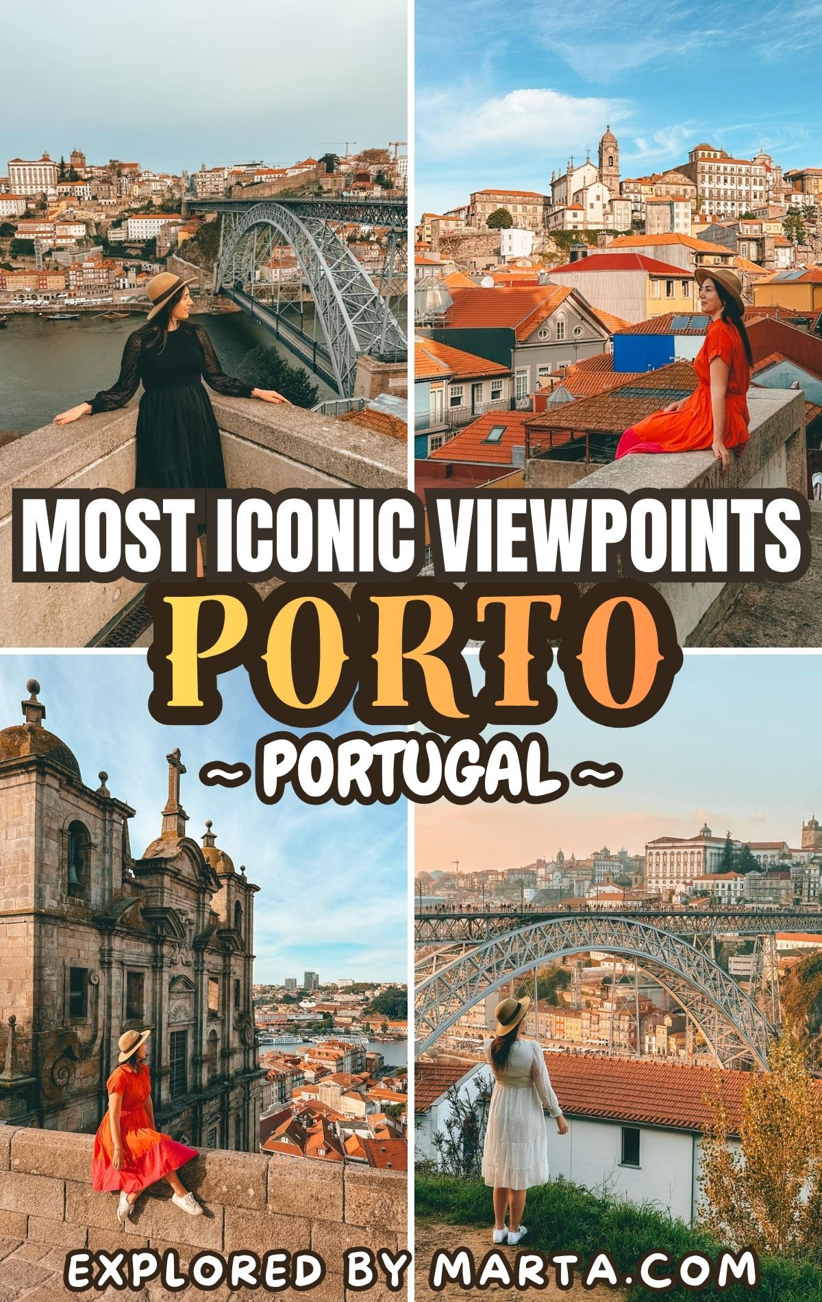 Ultimate best viewpoints in Porto, Portugal
