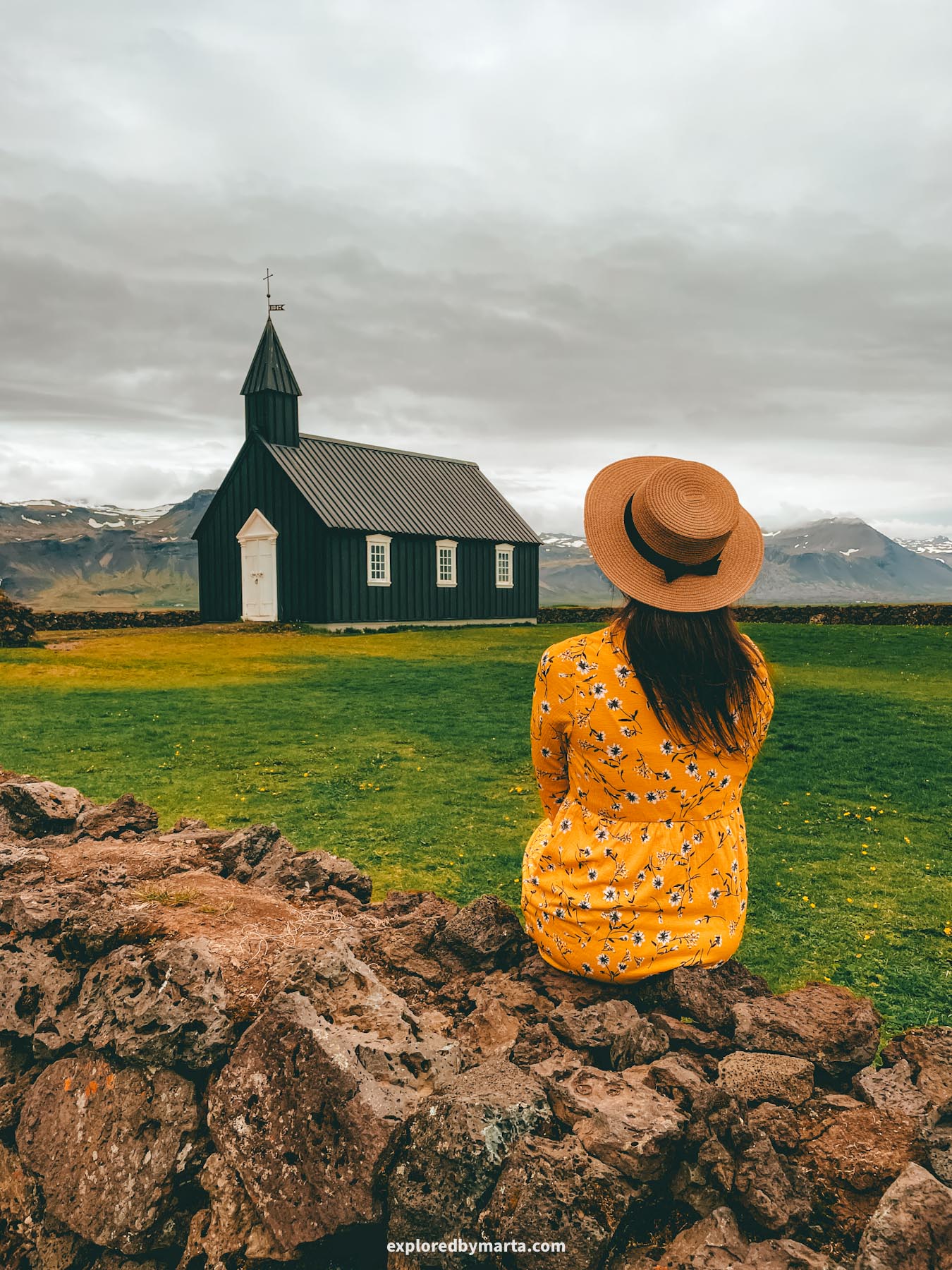 Búðakirkja, the iconic black church of Iceland