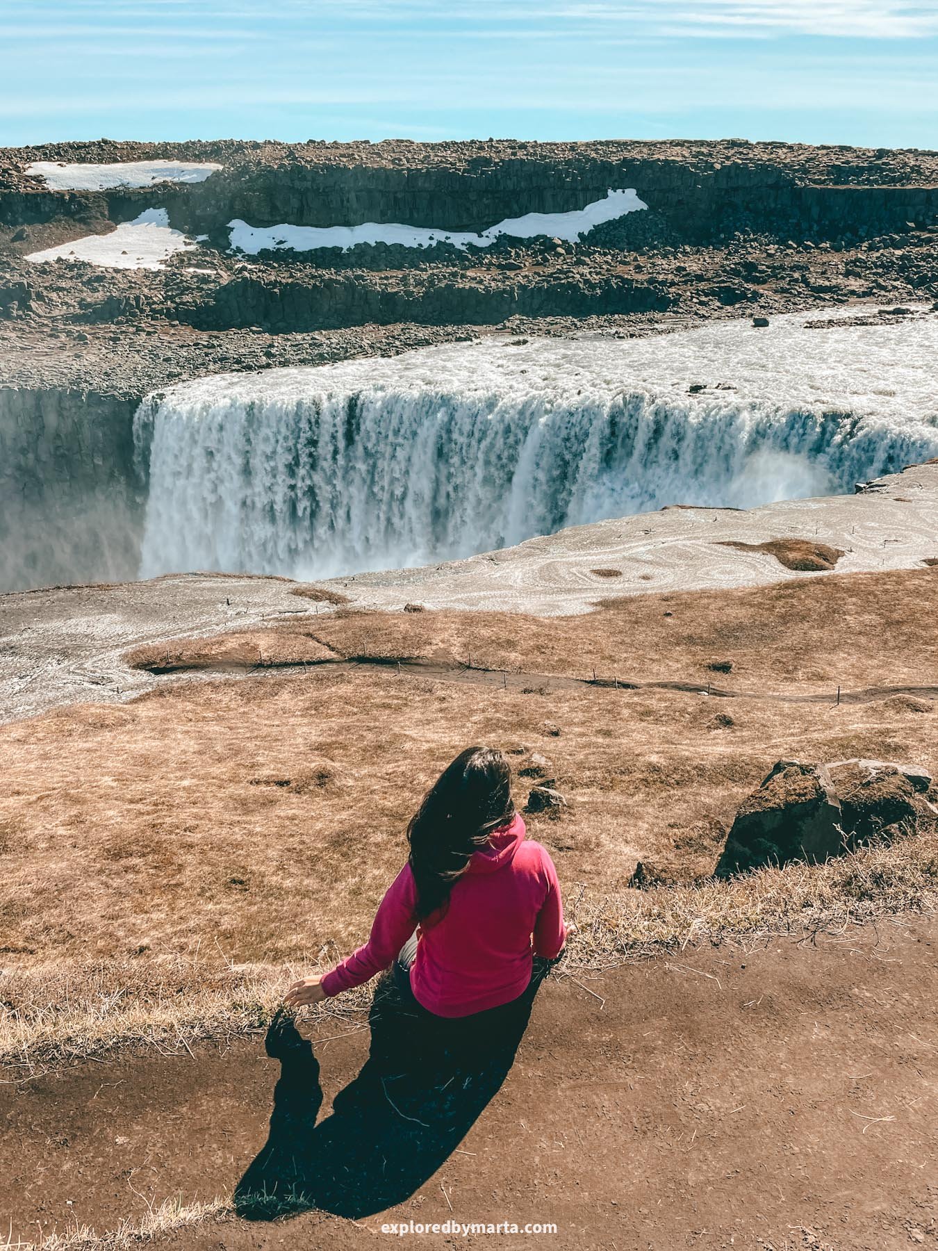 Dettifoss waterfall in Iceland is the most powerful waterfall in Europe